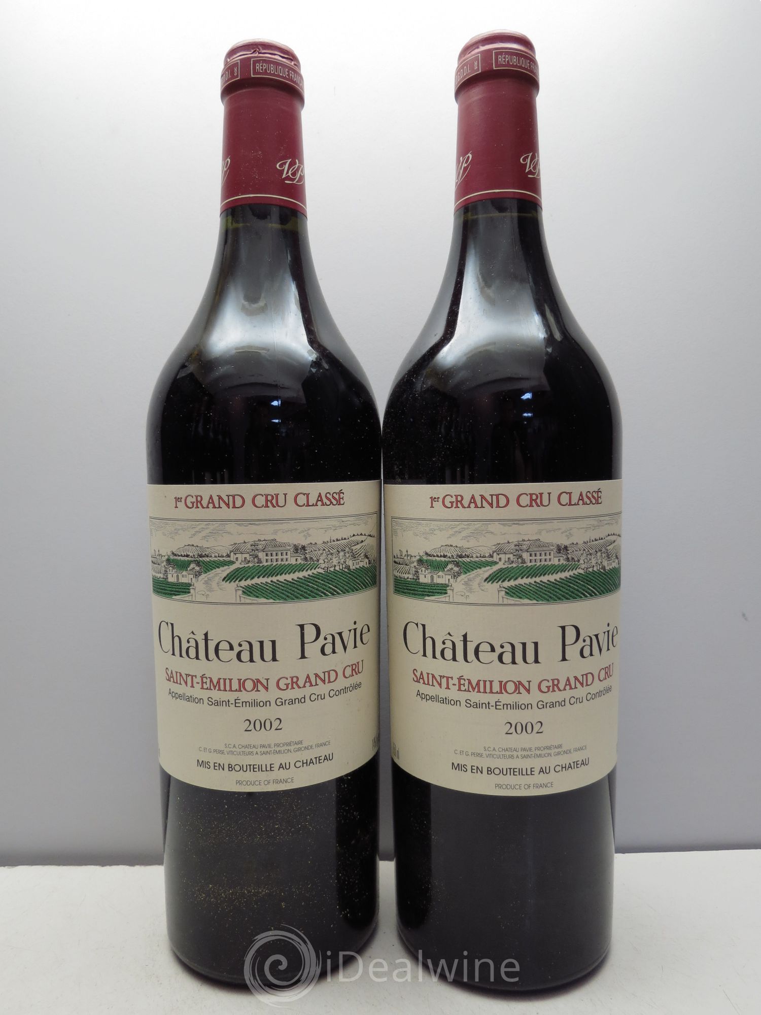 Château Pavie 1er Grand Cru Classé A 2002 - Lot de 12 bouteilles - 2