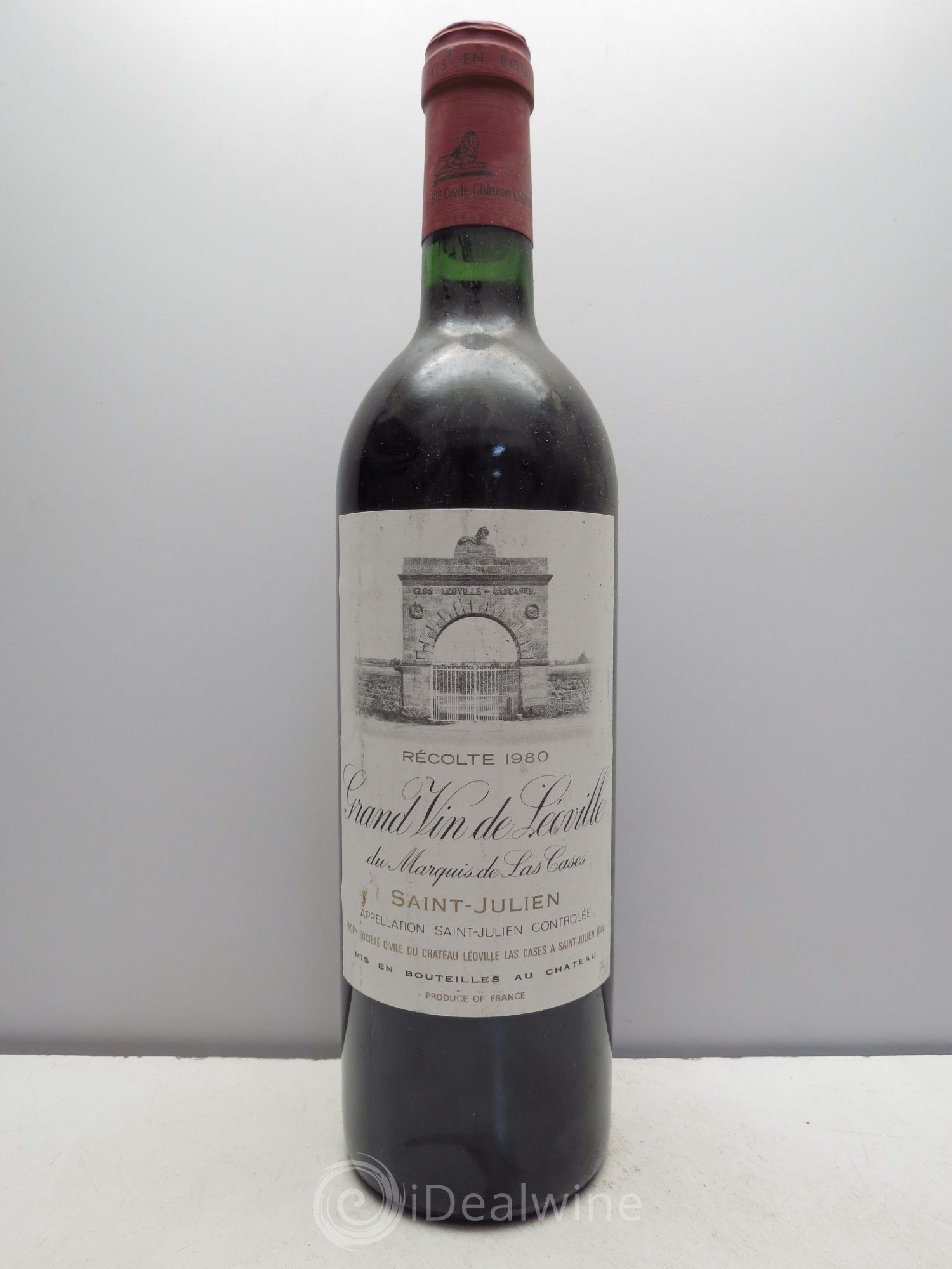 Château Léoville Las Cases 2ème Grand Cru Classé 1980 - Posten von 1 Flasche - 0
