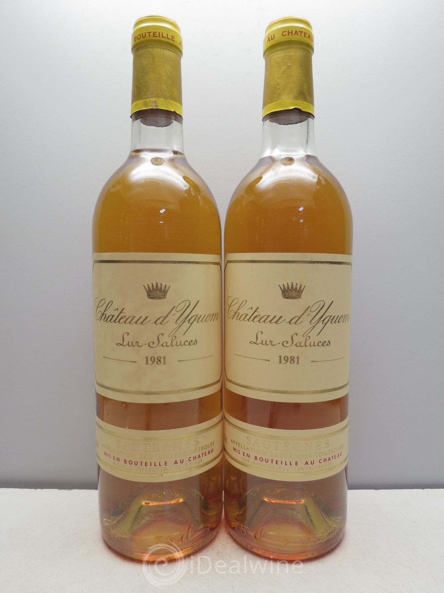 Château d' Yquem 1er Cru Classé Supérieur 1981 - Lotto di 6 bottiglie - 2