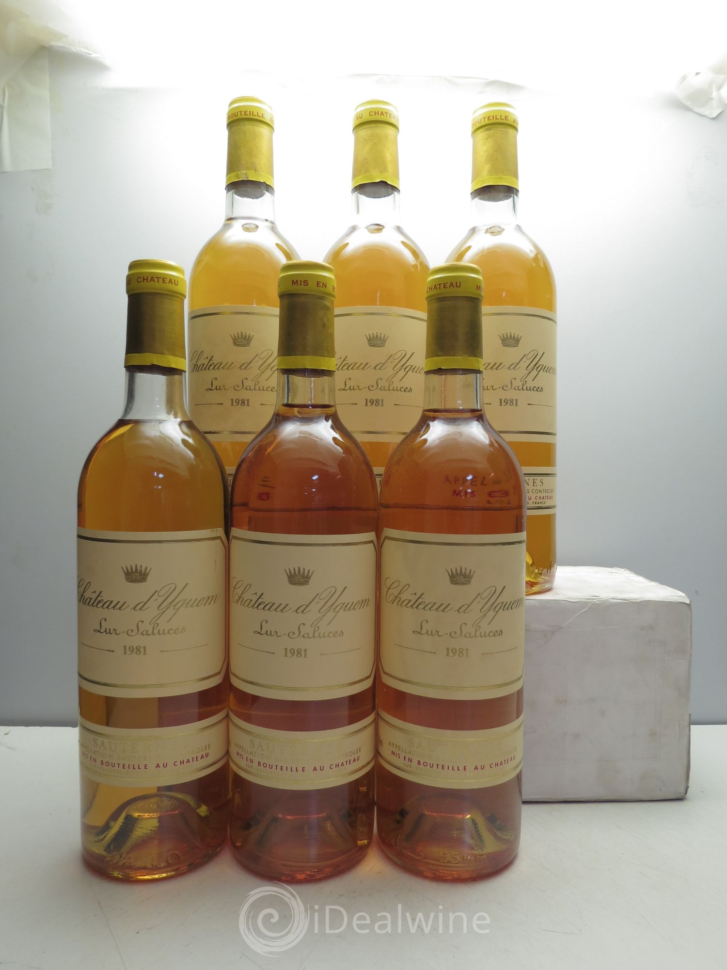 Château d' Yquem 1er Cru Classé Supérieur 1981 - Lotto di 6 bottiglie - 0