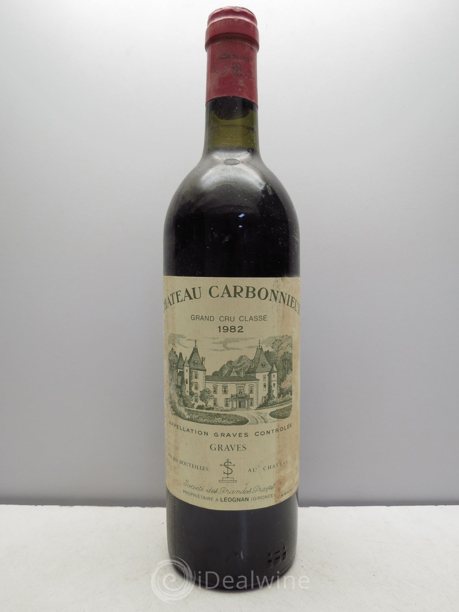 Château Carbonnieux Cru Classé de Graves 1982 - Lot de 1 bouteille - 0