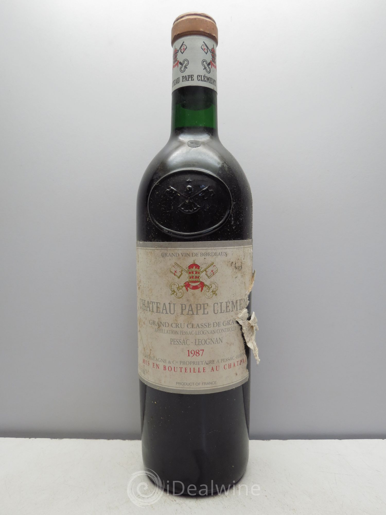 Château Pape Clément Cru Classé de Graves 1987 - Lot de 1 bouteille - 0