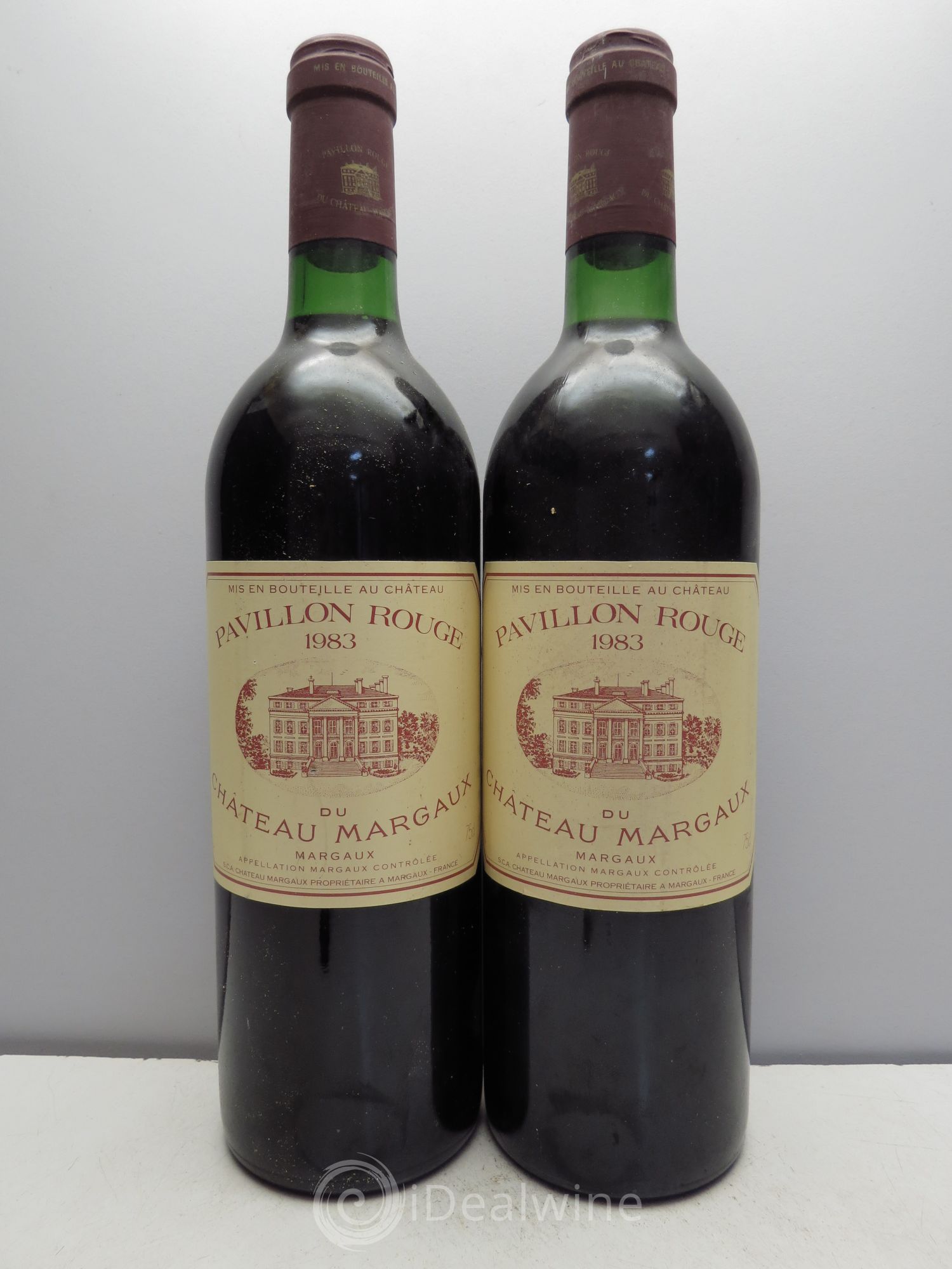 Pavillon Rouge du Château Margaux Second Vin 1983 - Lot de 2 bouteilles - 0