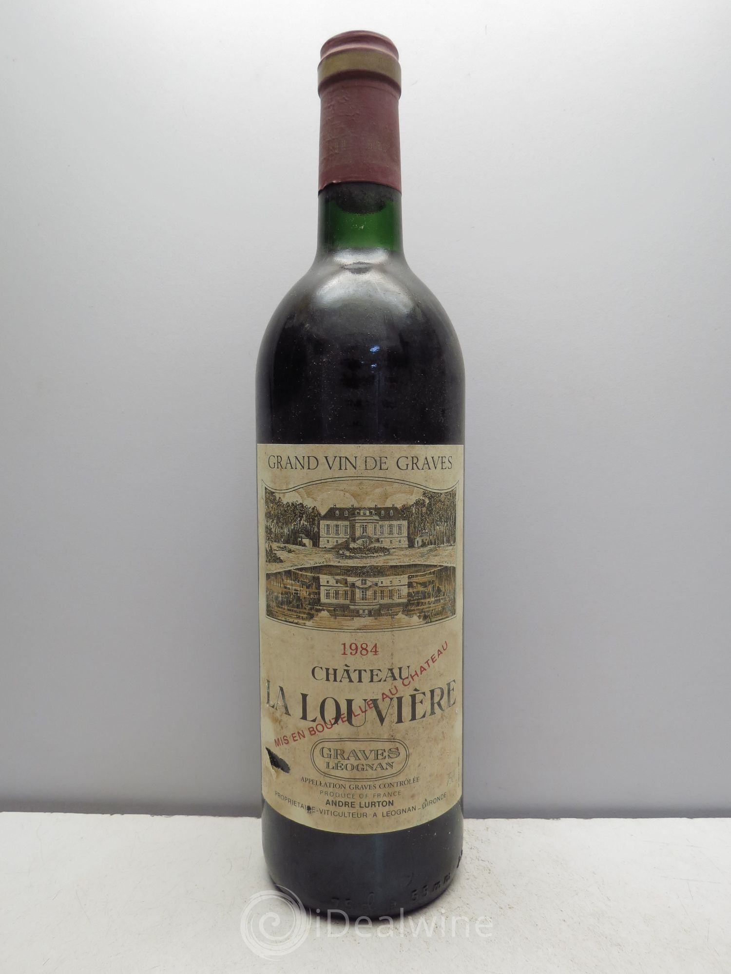 Château la Louvière 1984 - Lot de 6 bouteilles - 0