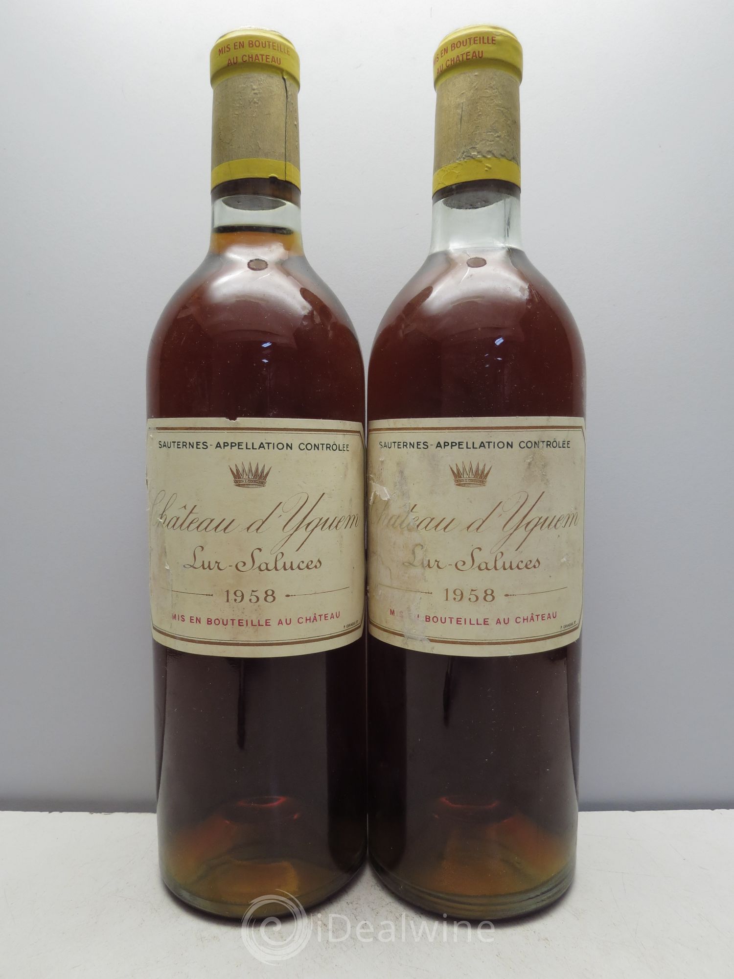 Château d' Yquem 1er Cru Classé Supérieur 1958 - Lotto di 1 bottiglia - 0
