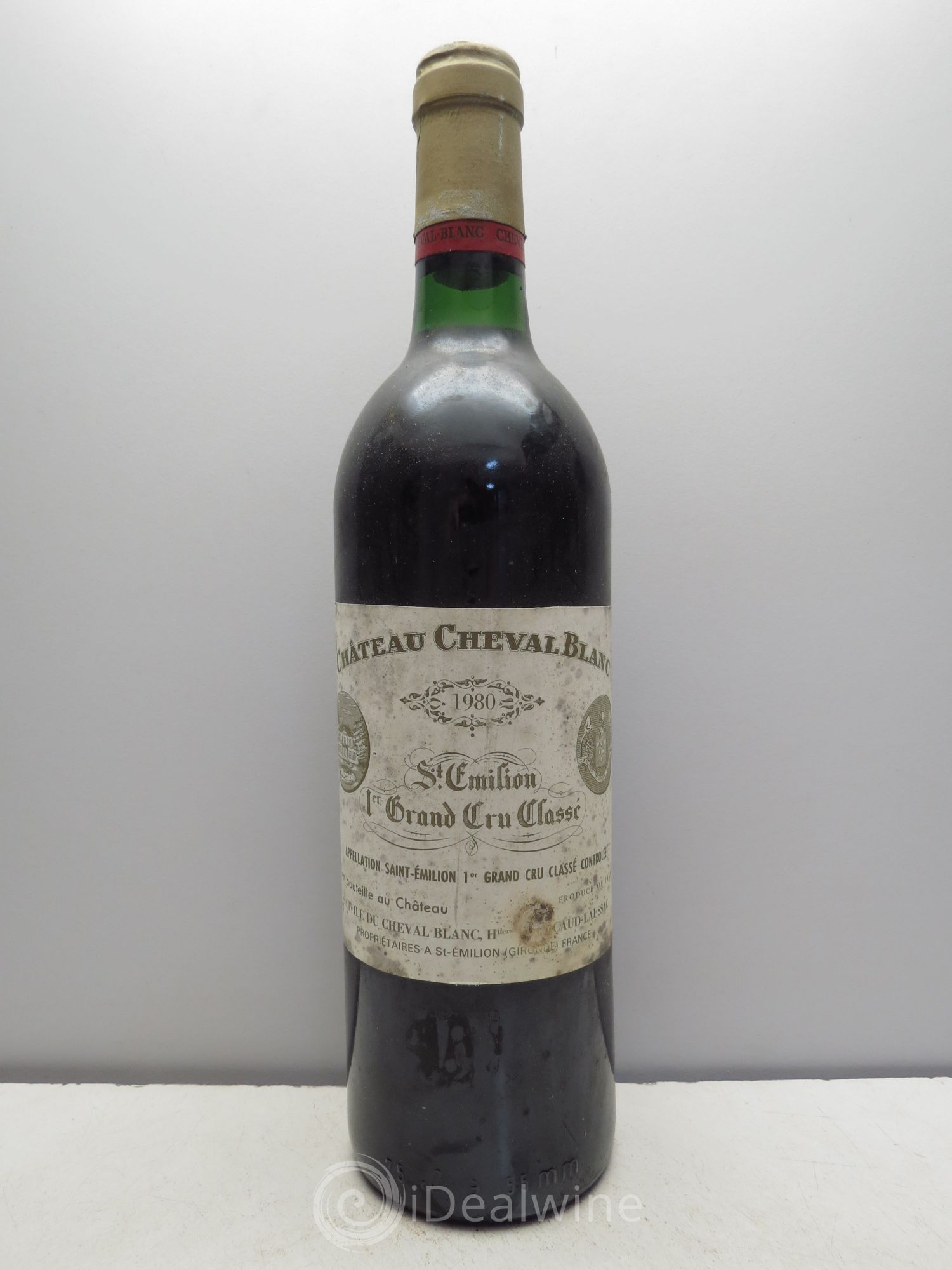 Château Cheval Blanc 1er Grand Cru Classé A 1980 - Lot de 1 bouteille - 0