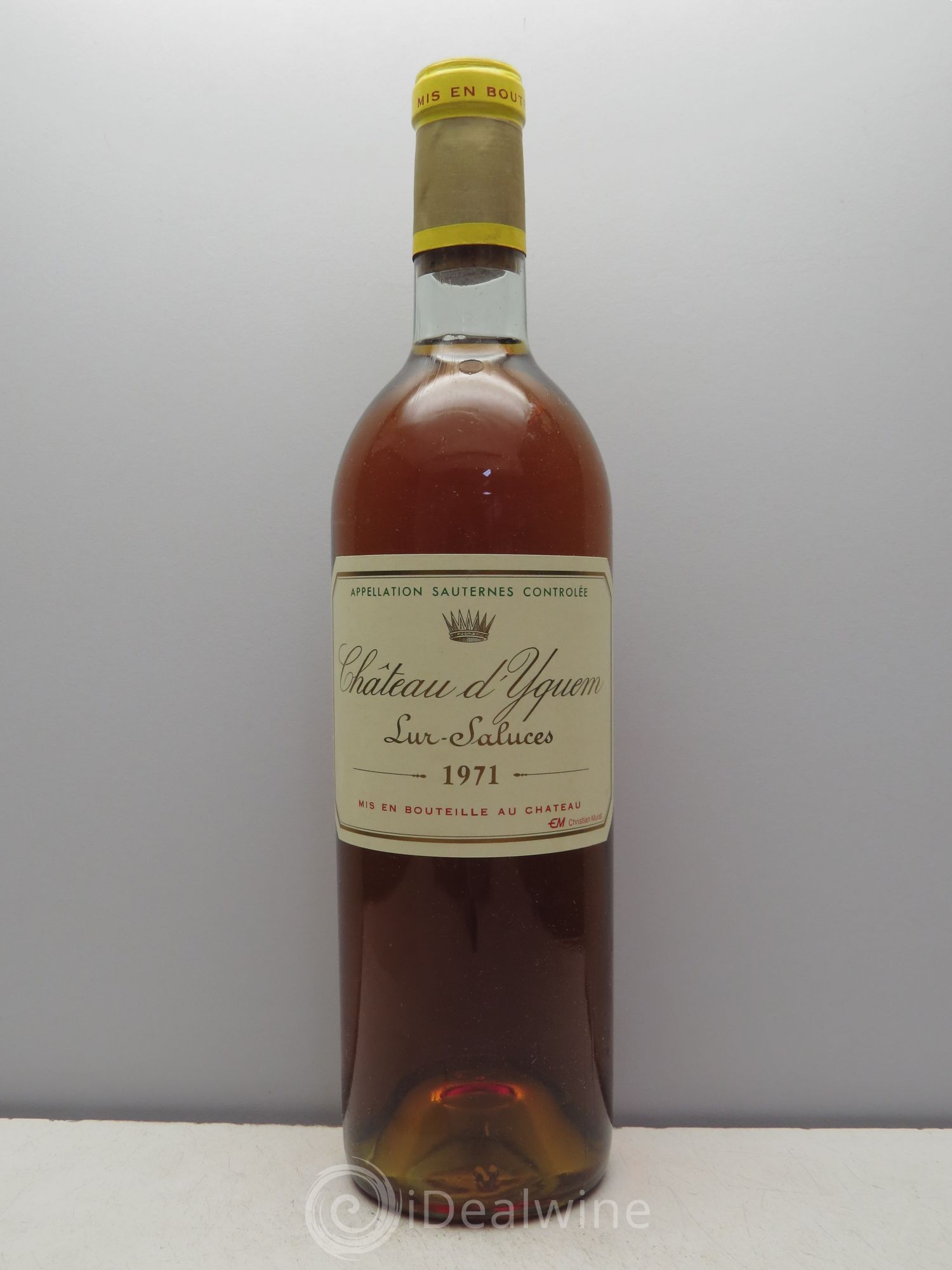Château d' Yquem 1er Cru Classé Supérieur 1971 - Lotto di 1 bottiglia - 0