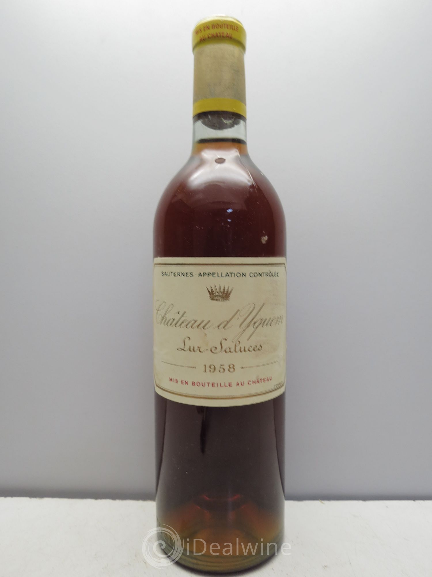 Château d' Yquem 1er Cru Classé Supérieur 1958 - Lotto di 1 bottiglia - 0