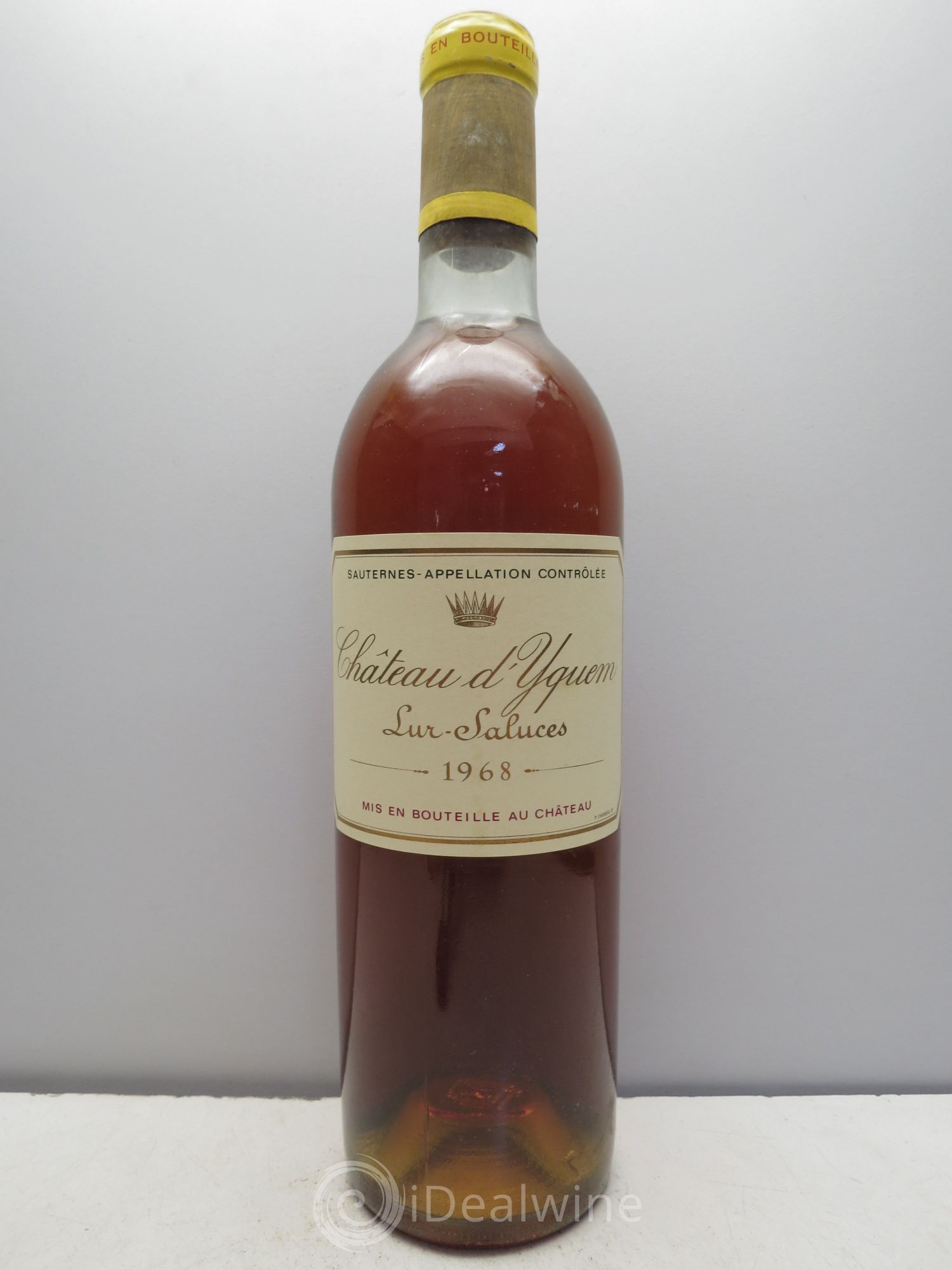 Château d' Yquem 1er Cru Classé Supérieur 1968 - Lot de 1 bouteille - 0