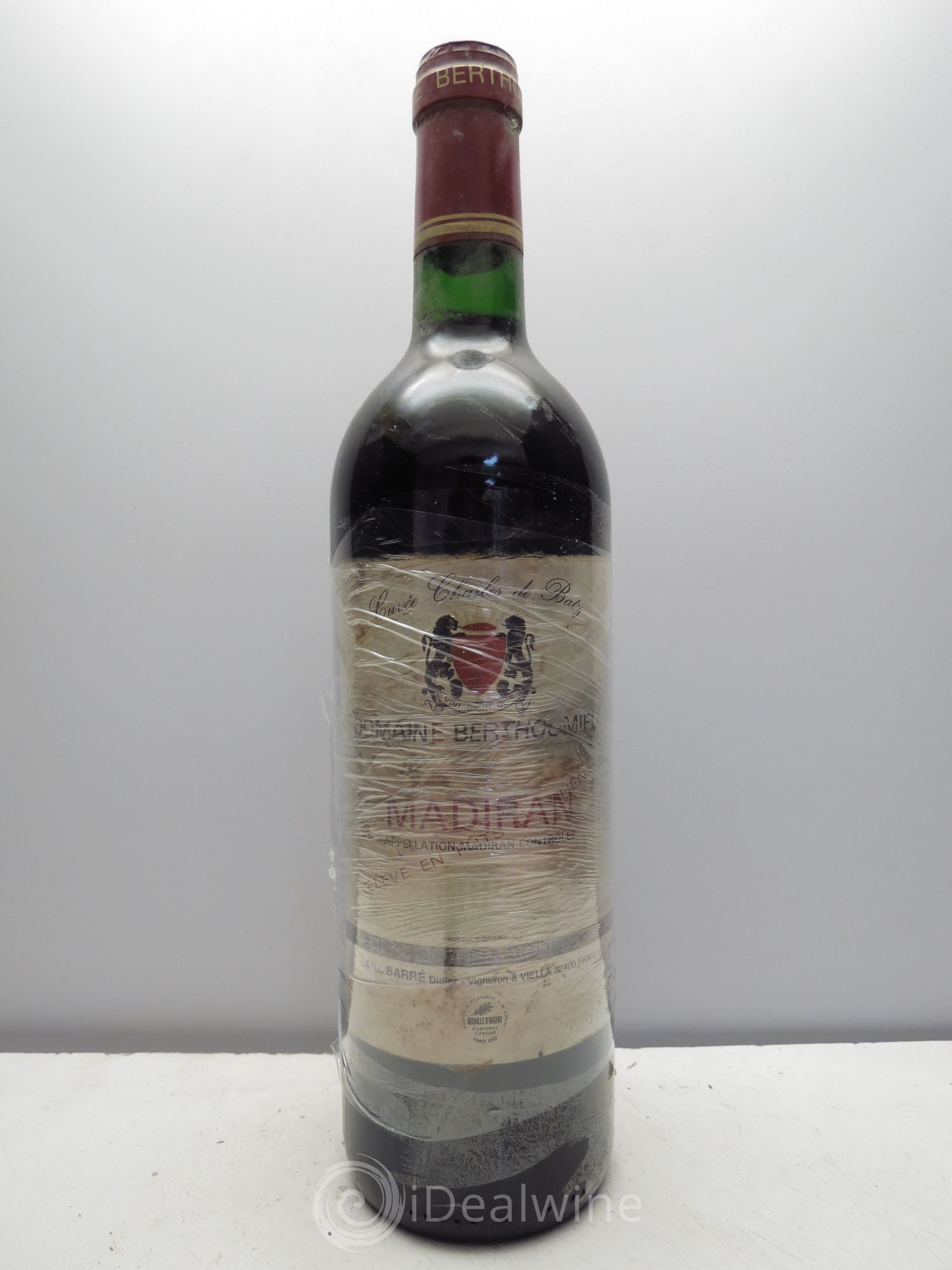 Madiran Domaine Berthoumieu Cuvée Charles de Batz 1996 - Posten von 1 Flasche - 0