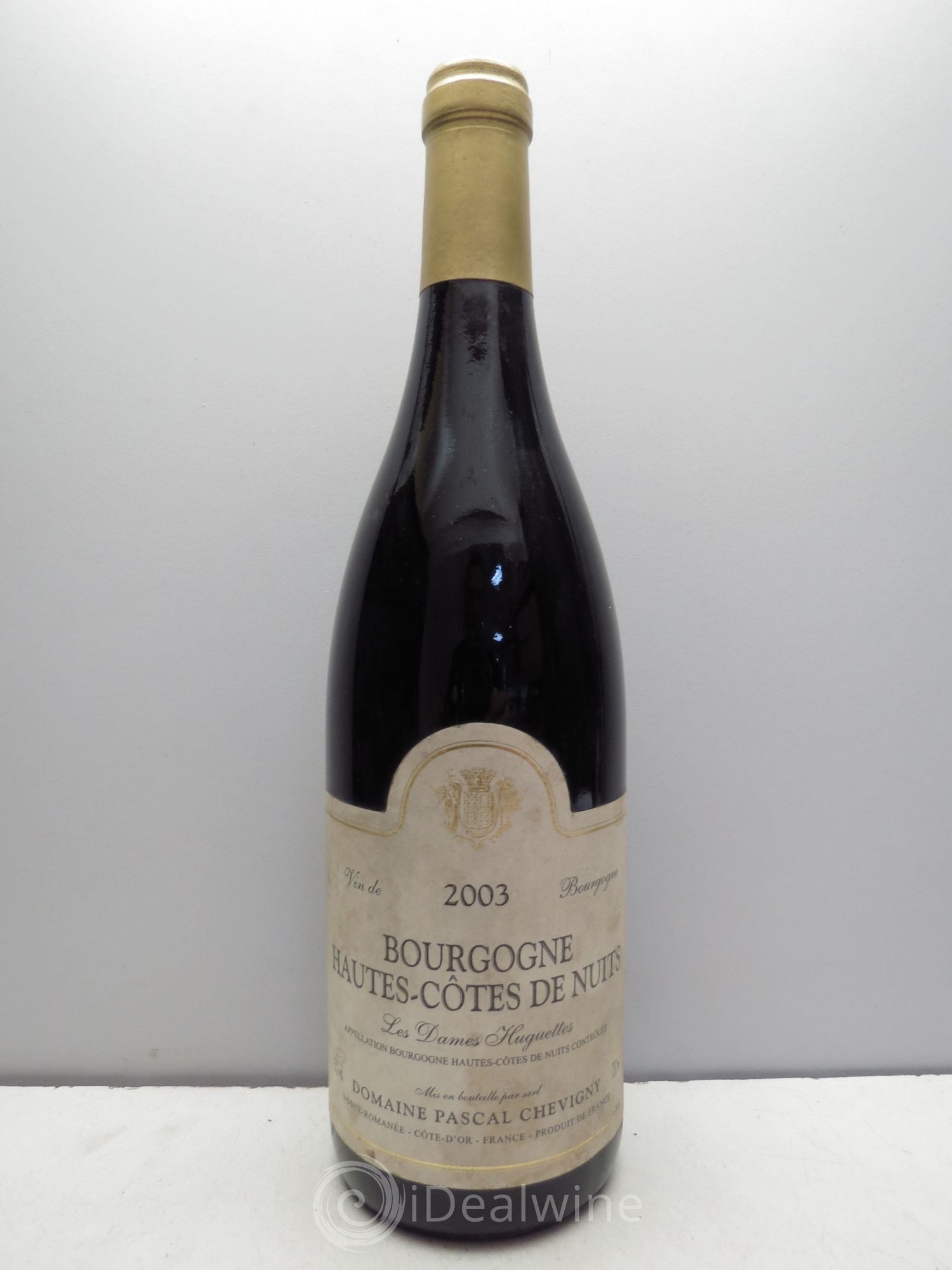 Hautes-Côtes de Nuits Pascal Chevigny Aux Dames Huguette 2003 - Posten von 1 Flasche - 0