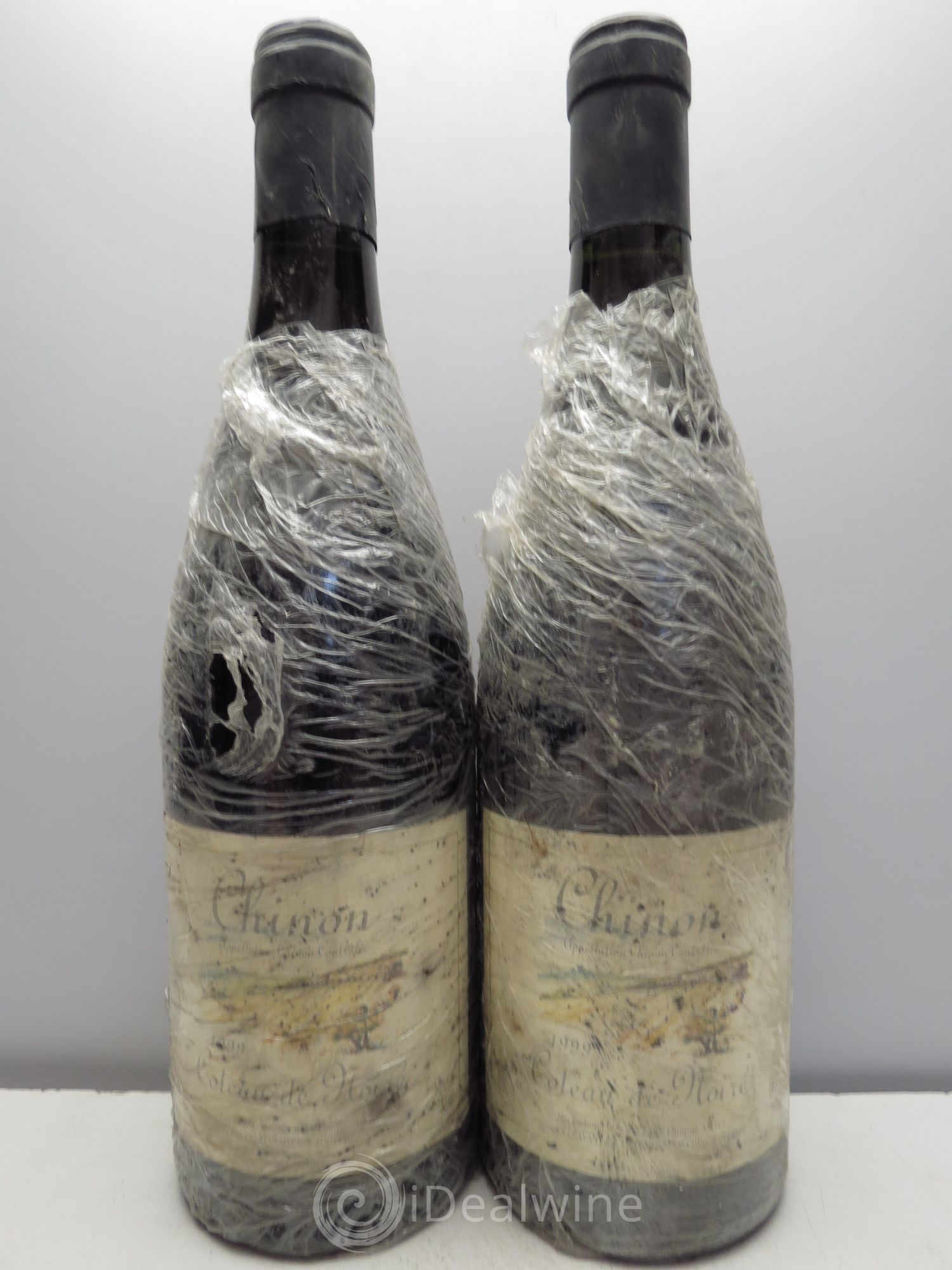 Chinon Coteau de Noiré Philippe Alliet 1999 - Lot de 2 bouteilles - 0