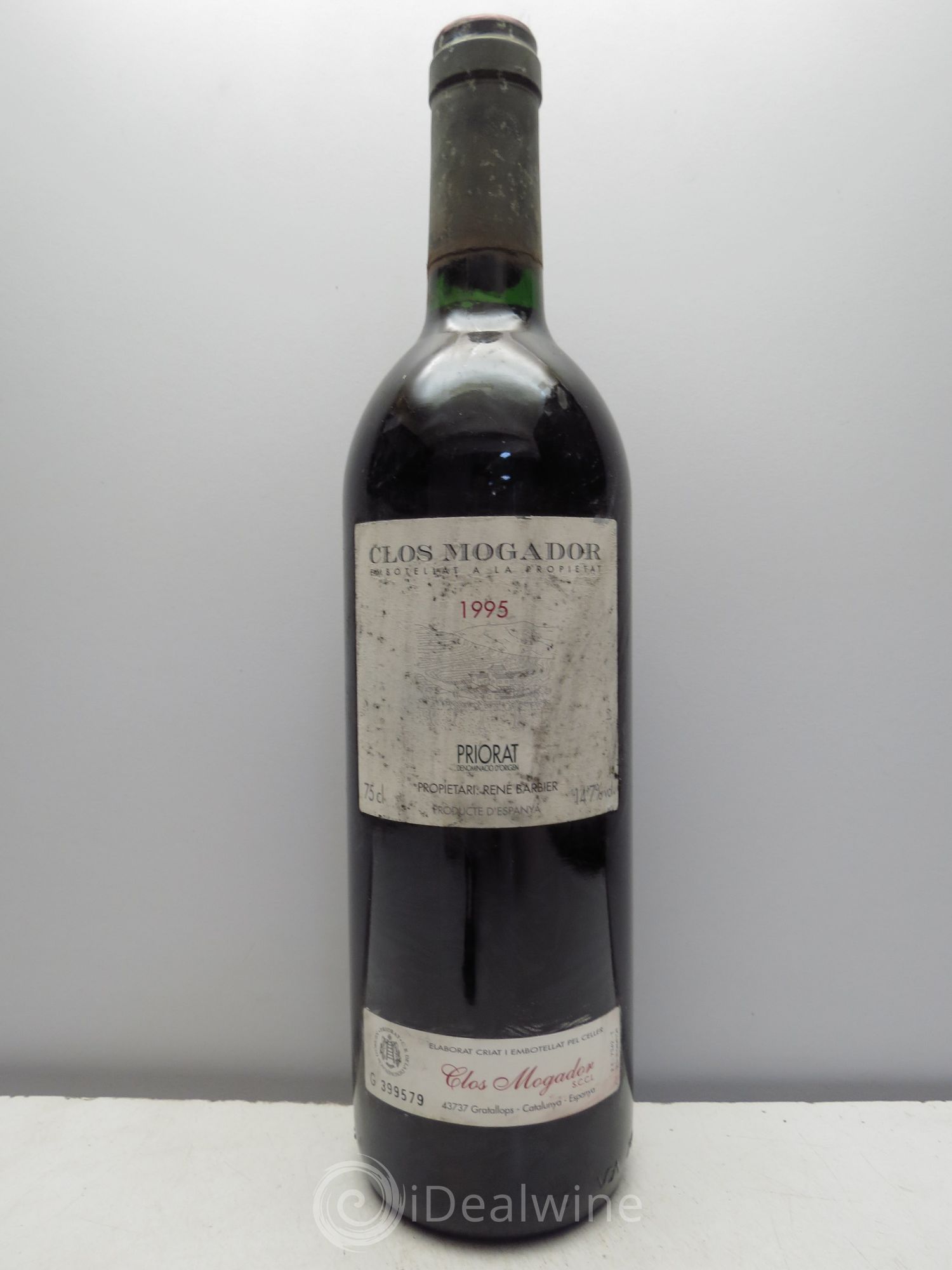 Priorat Clos Mogador DOCA René Barbier 1995 - Lot de 1 bouteille - 0