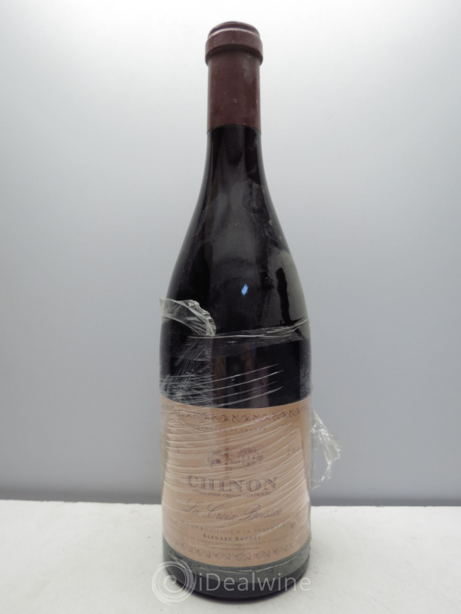 Chinon La Croix Boissée Bernard Baudry 2000 - Lot de 1 bouteille - 0