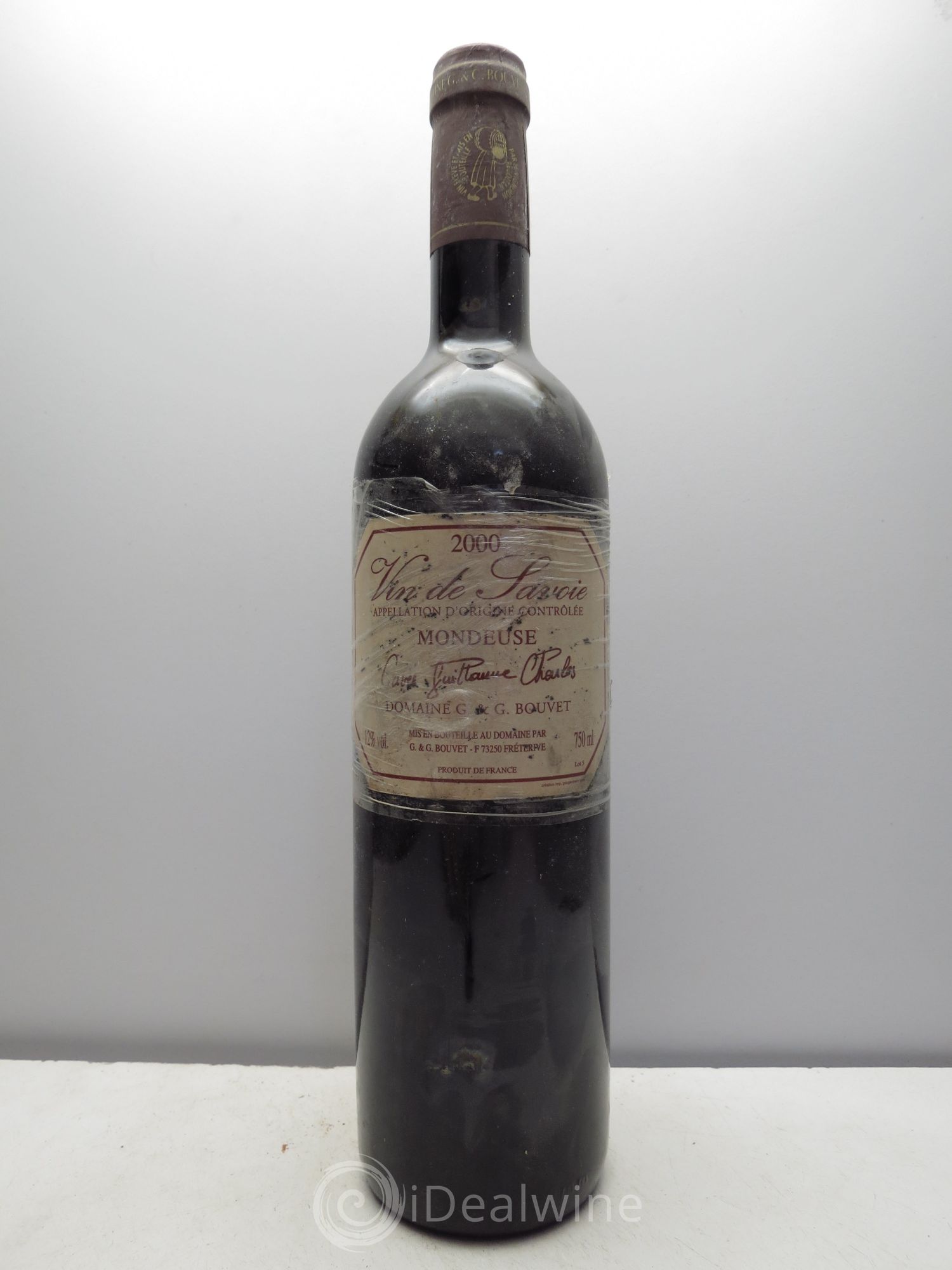 Vin de Savoie Mondeuse Cuvée Guillaume Bouvet 2000 - Posten von 1 Flasche - 0