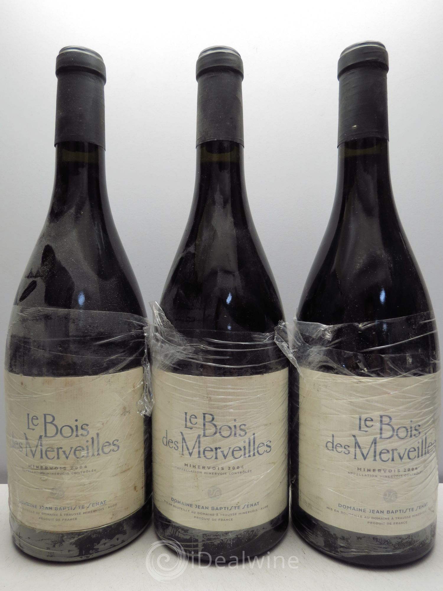 Minervois Le Bois des Merceilles JB Senat 2004 - Posten von 3 Flaschen - 0