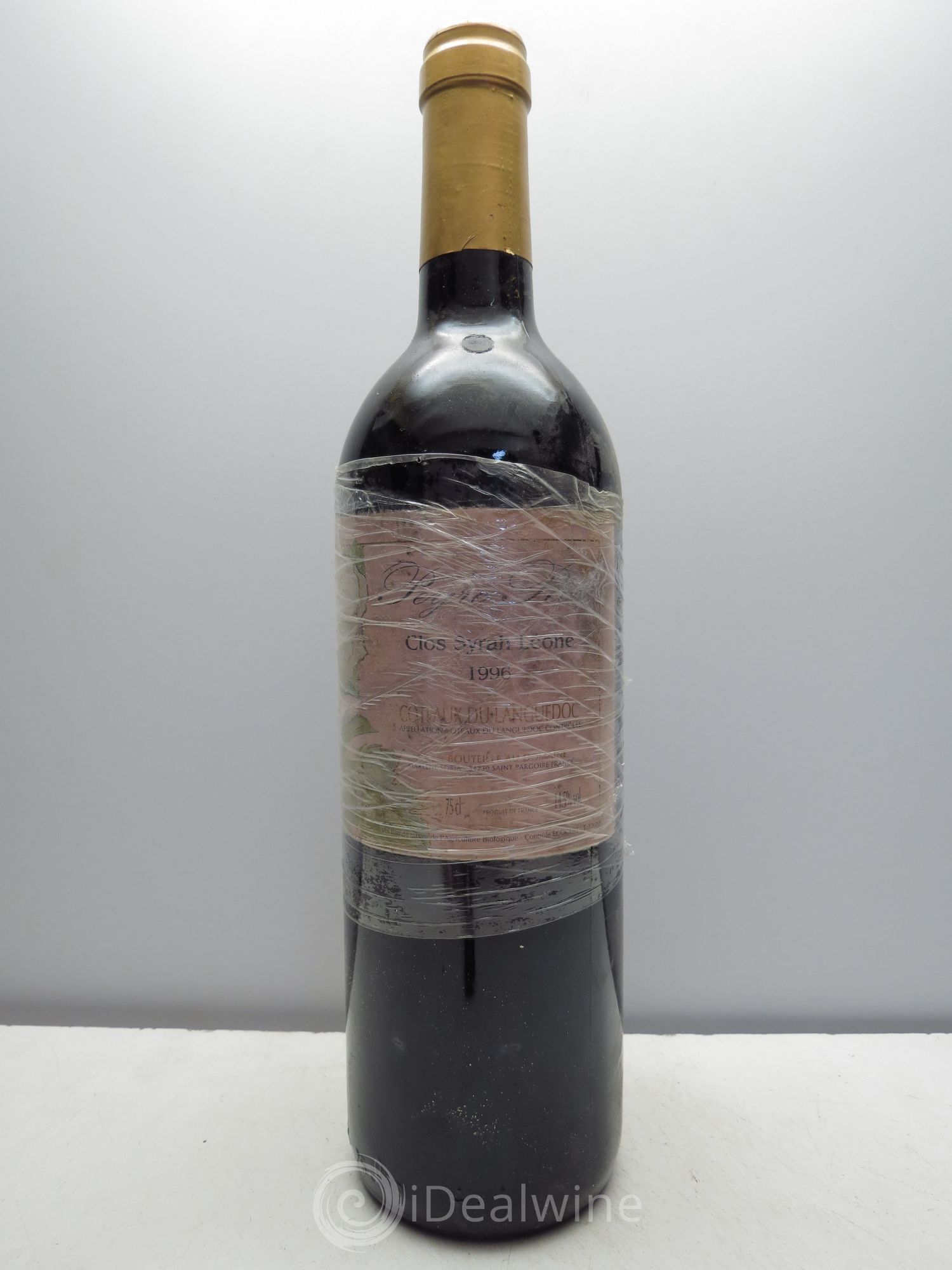 Coteaux du Languedoc Domaine Peyre Rose Belle Léone (anciennement Syrah Léone) Marlène Soria 1996 - Lot de 1 bouteille - 0