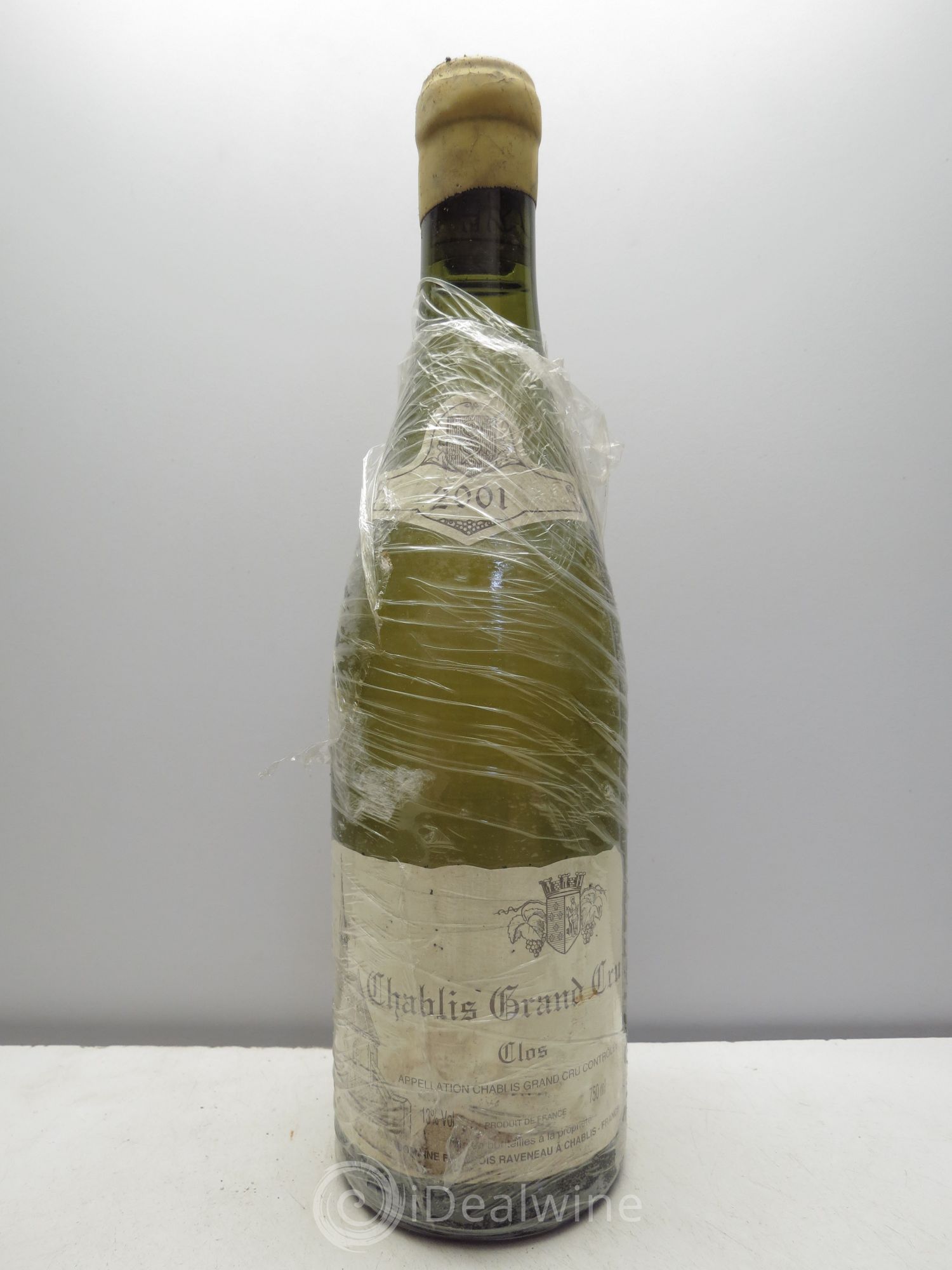 Chablis Grand Cru Clos Raveneau (Domaine) 2001 - Lot de 1 bouteille - 0