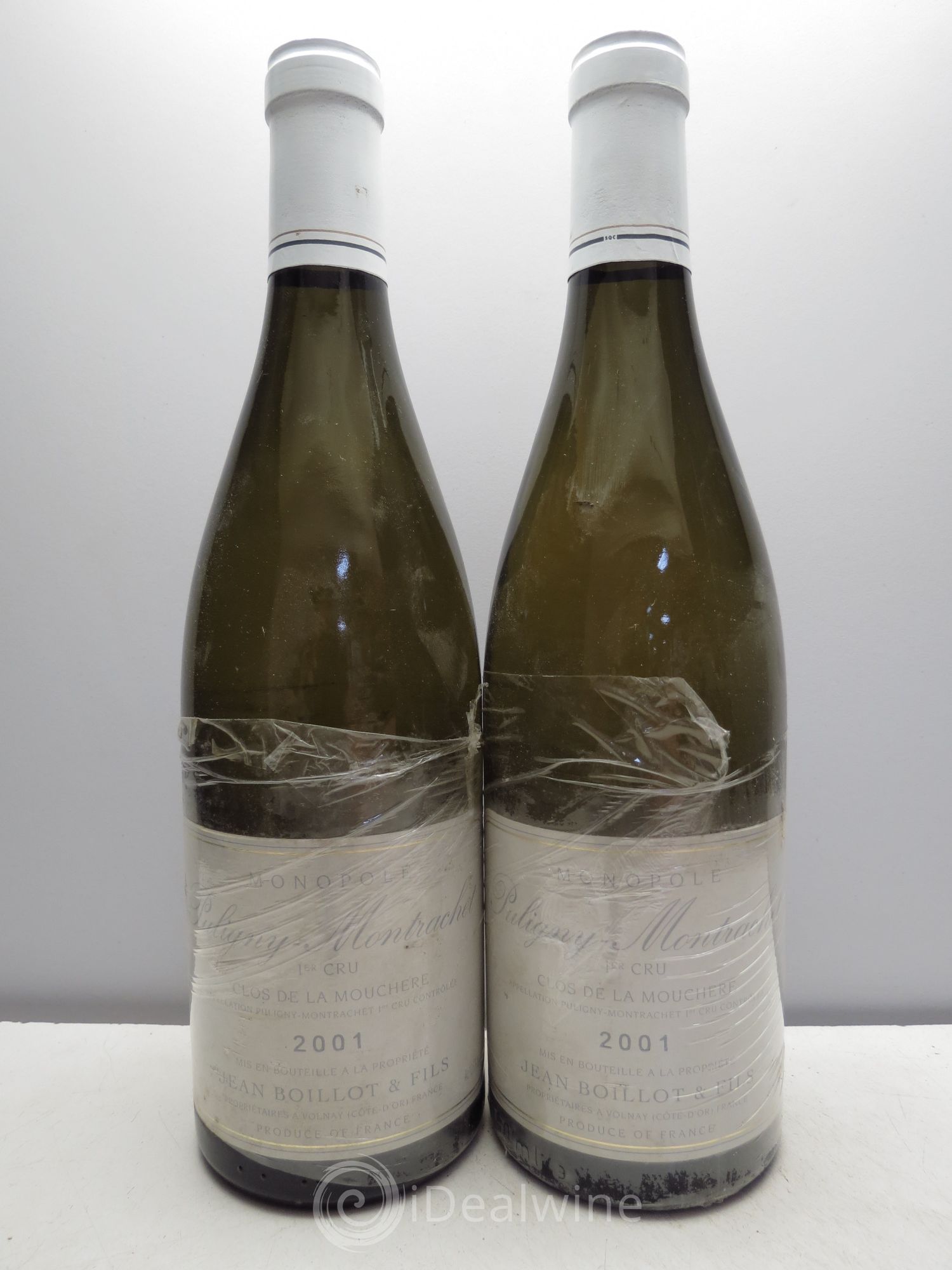 Puligny-Montrachet 1er Cru J.Boillot 2001 - Posten von 2 Flaschen - 0