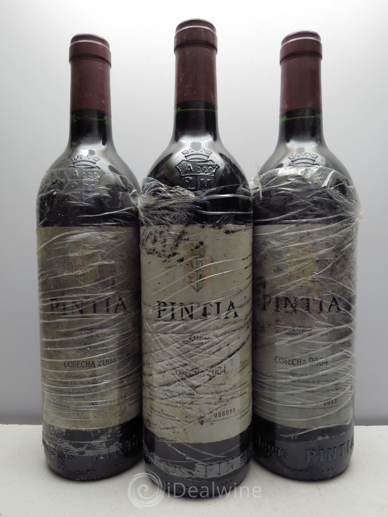 Toro DO Vega Sicilia Pintia Famille Alvarez 2004 - Lot de 3 bouteilles - 0
