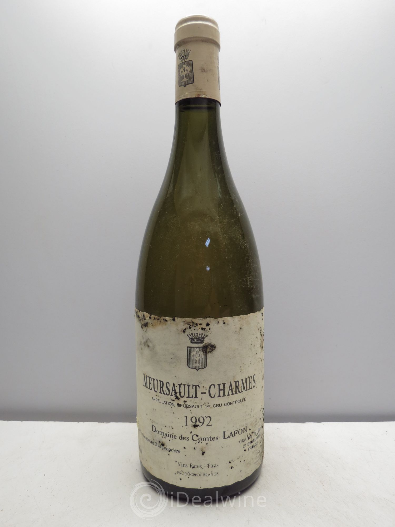 Meursault 1er Cru Charmes Comtes Lafon (Domaine des) 1992 - Lot de 1 bouteille - 0