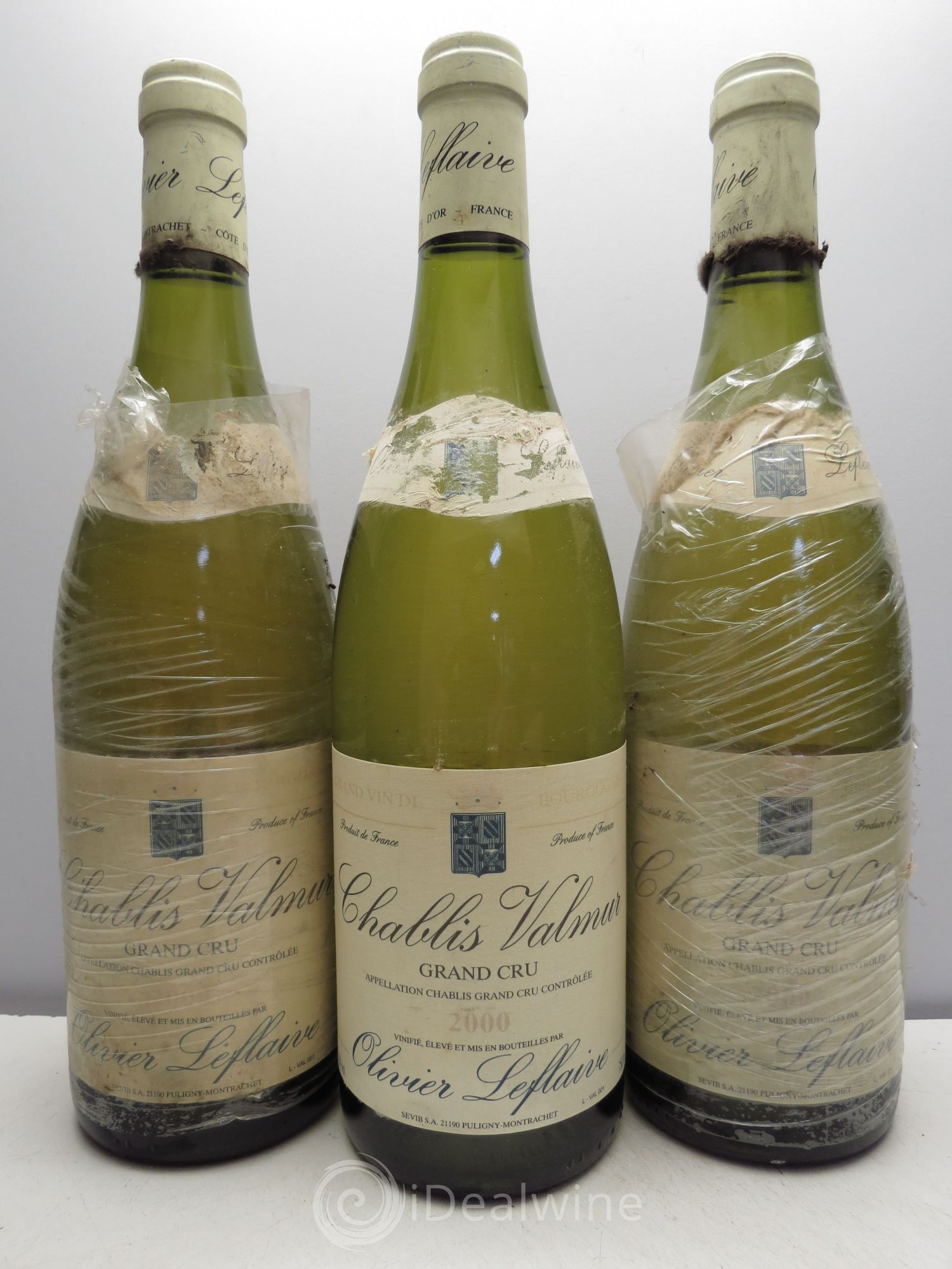 Chablis Grand Cru O.Leflaive 2000 - Posten von 3 Flaschen - 0