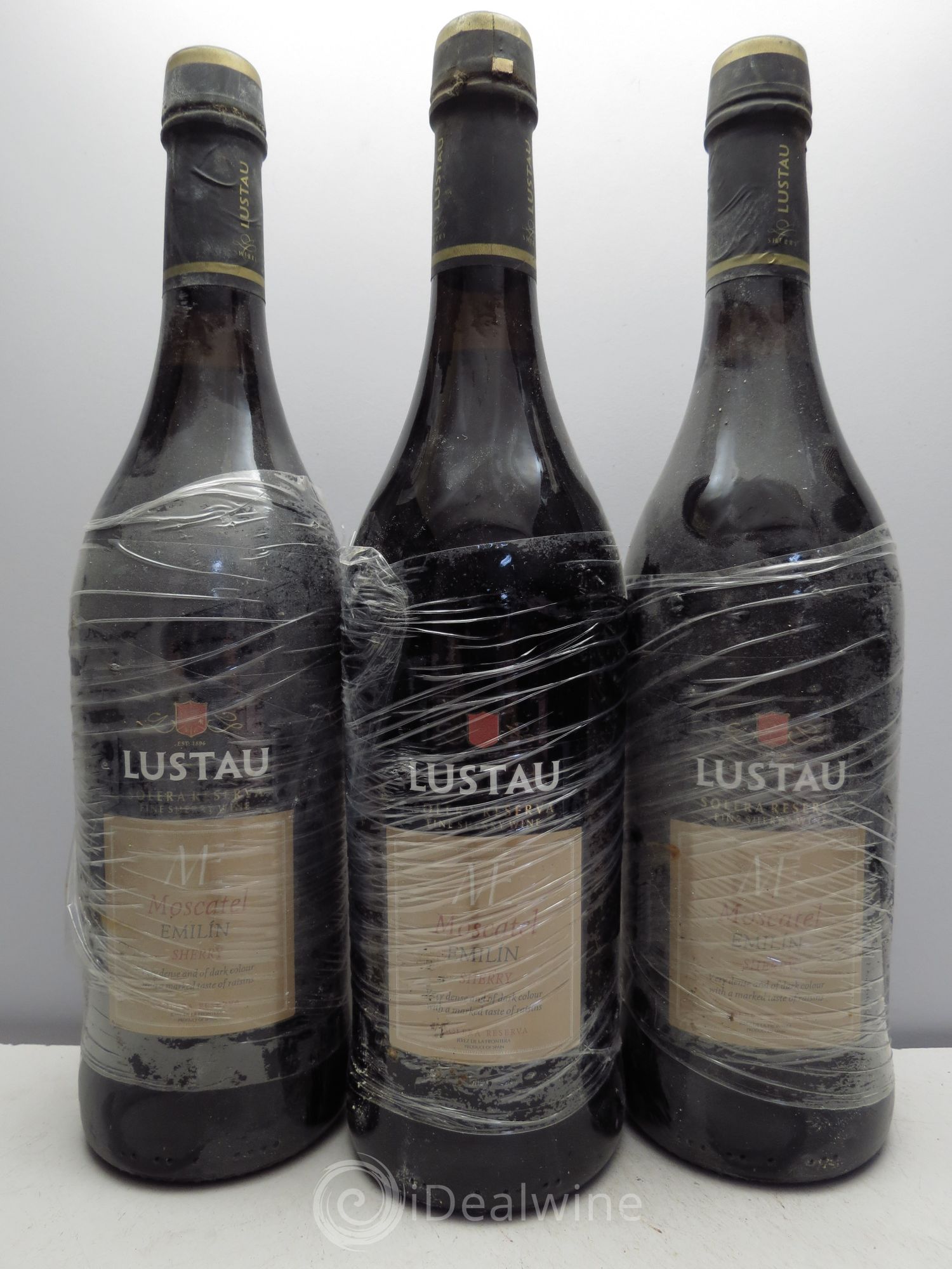 Jerez (Xerez, Sherry) E.Lustau Moscatel Solera Reserva Emilin - Posten von 3 Flaschen - 0