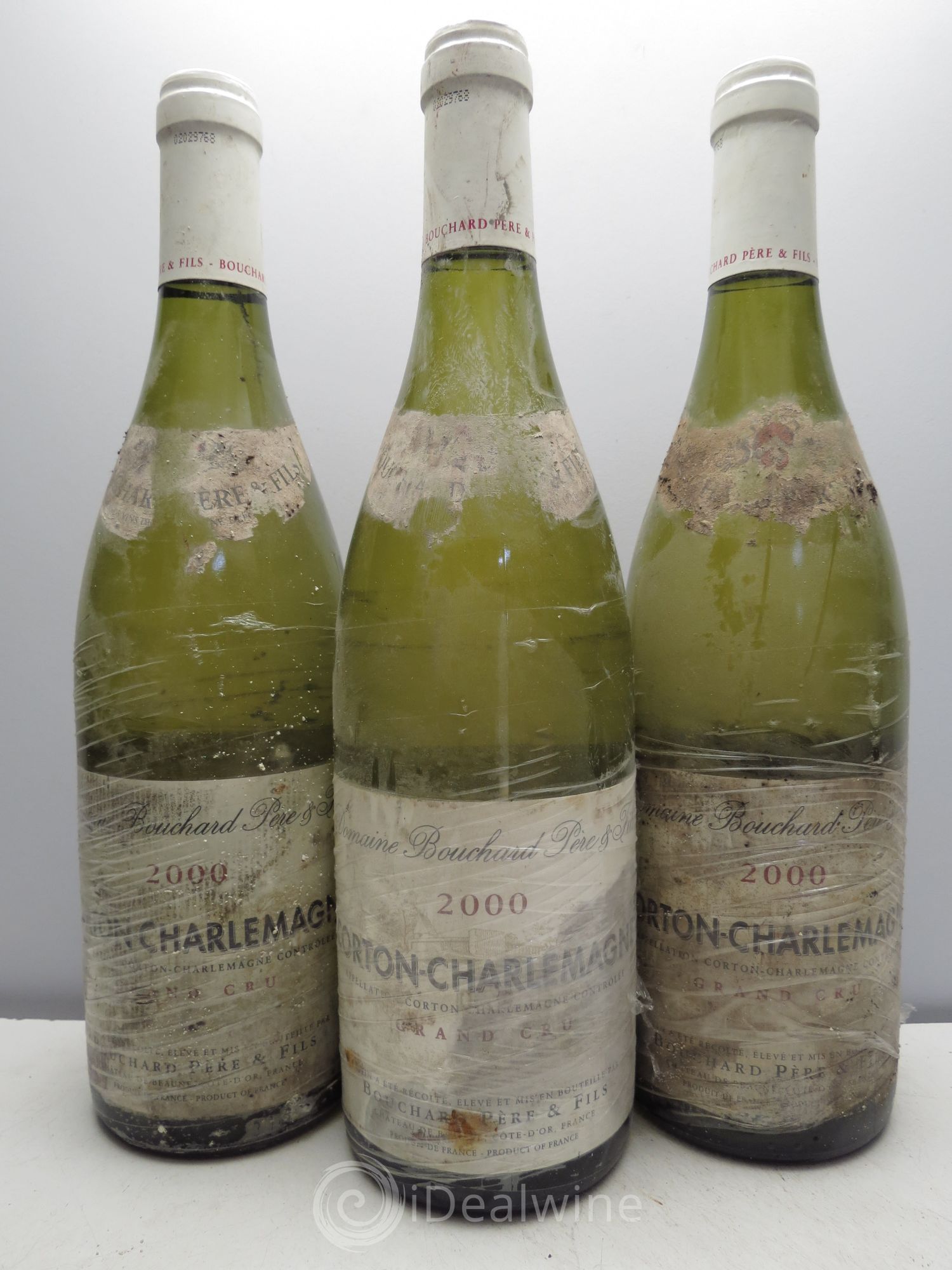 Corton-Charlemagne Grand Cru Bouchard Père & Fils 2000 - Lot de 3 bouteilles - 0
