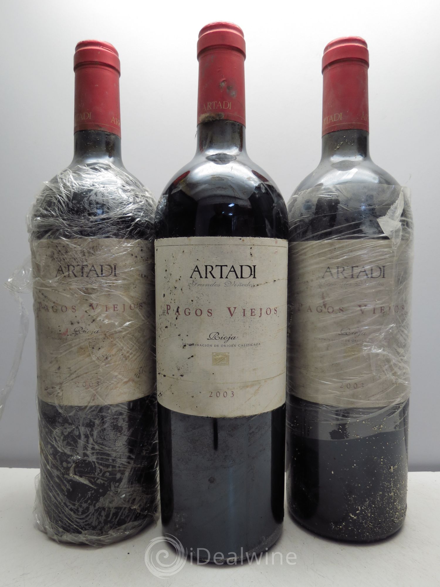 Rioja Artadi DOCA Pagos Viejos 2003 - Lot de 3 bouteilles - 0