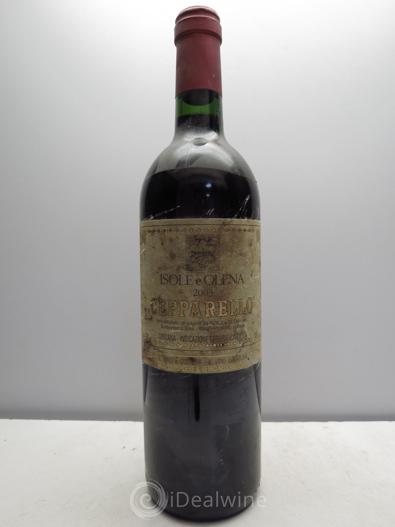 Toscana IGT isole e Olena Cepparello IGT 2003 - Posten von 1 Flasche - 0