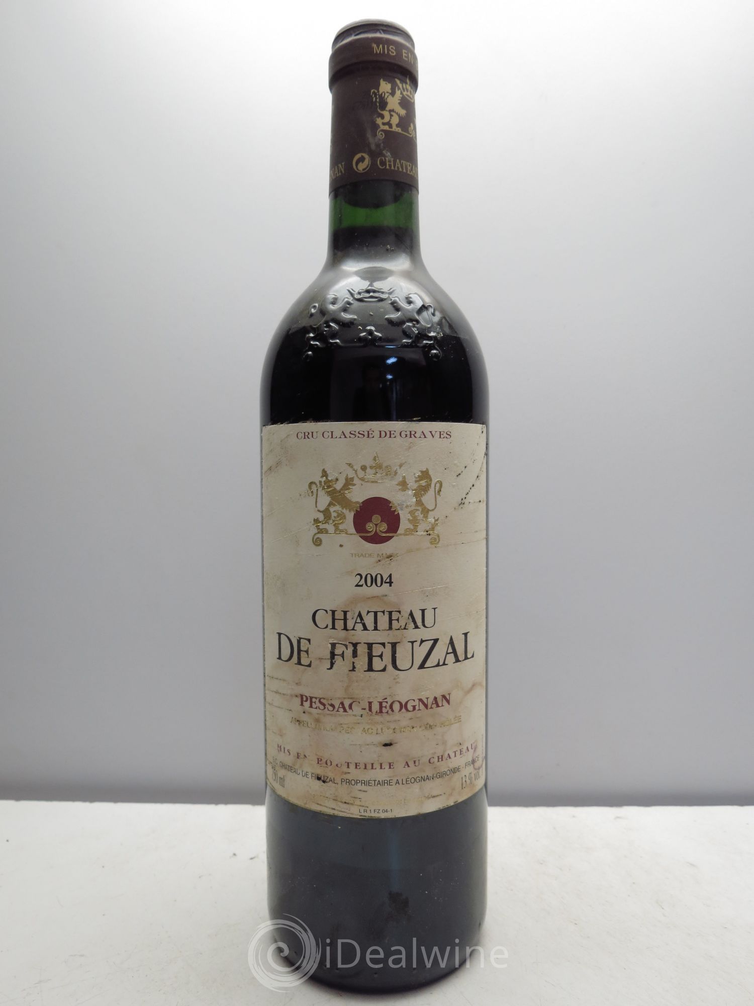 Château de Fieuzal Cru Classé de Graves 2004 - Lot de 1 bouteille - 0