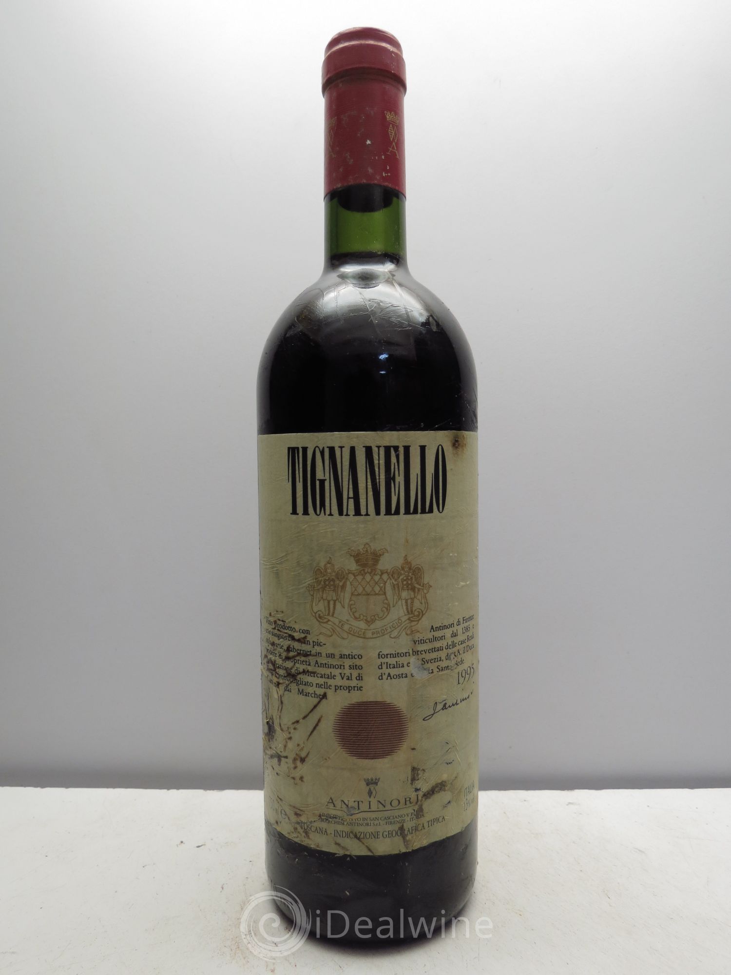 Toscana IGT Tignanello Tenuta Tignanello - Marchesi Antinori 1995 - Lot de 1 bouteille - 0