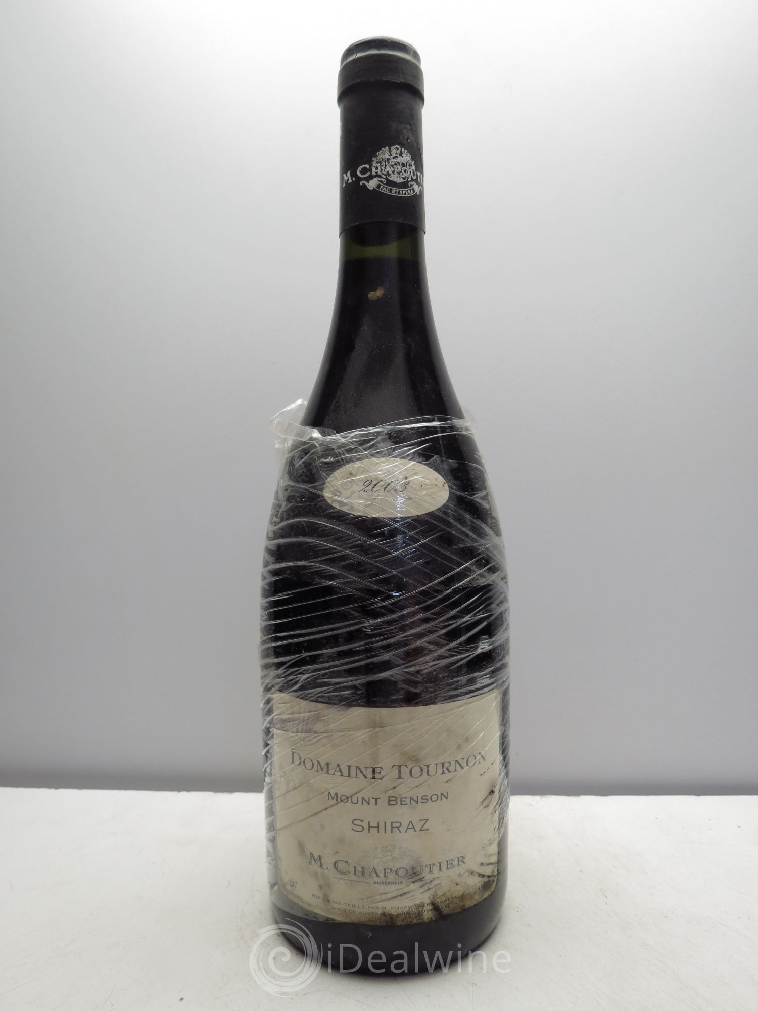 Australie Chapoutier Shiraz Domaine Tournon Mount Benson 2003 - Posten von 1 Flasche - 0