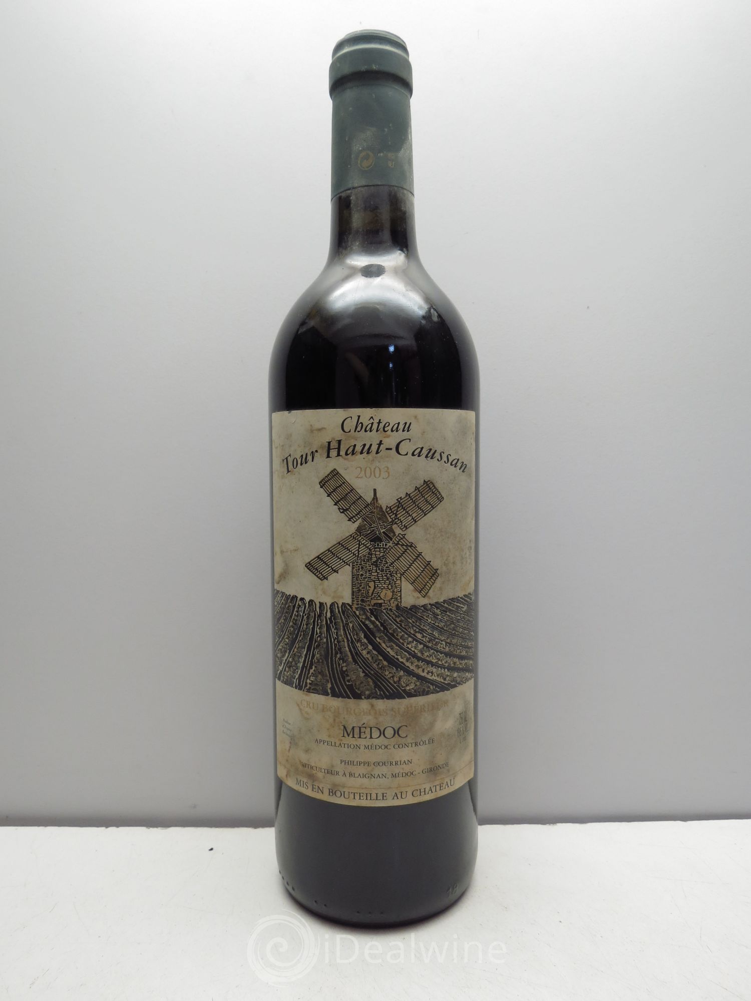Château Tour Haut-Caussan Cru Bourgeois 2003 - Lot de 6 bouteilles - 0