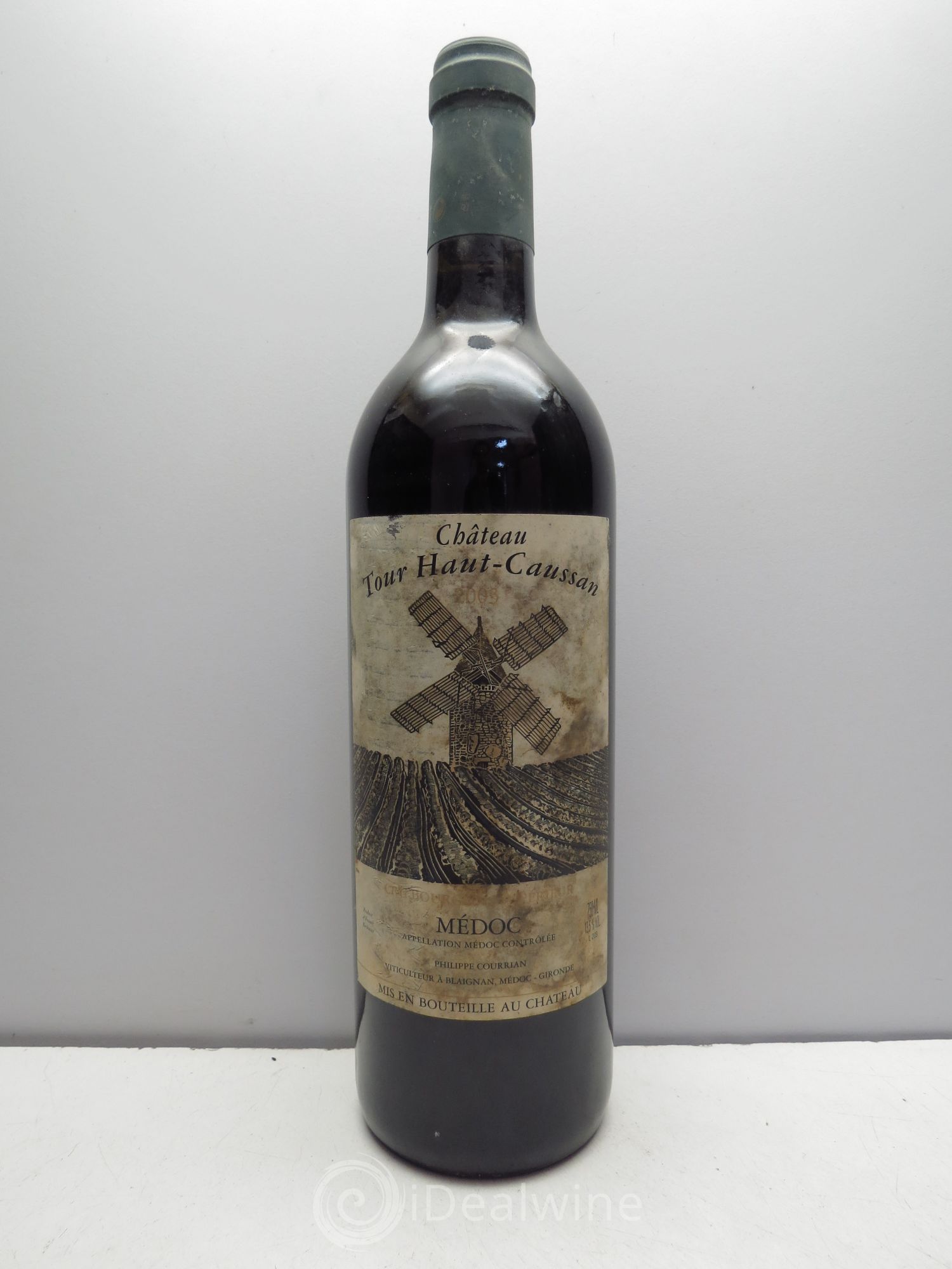 Château Tour Haut-Caussan Cru Bourgeois 2003 - Lot de 1 bouteille - 0