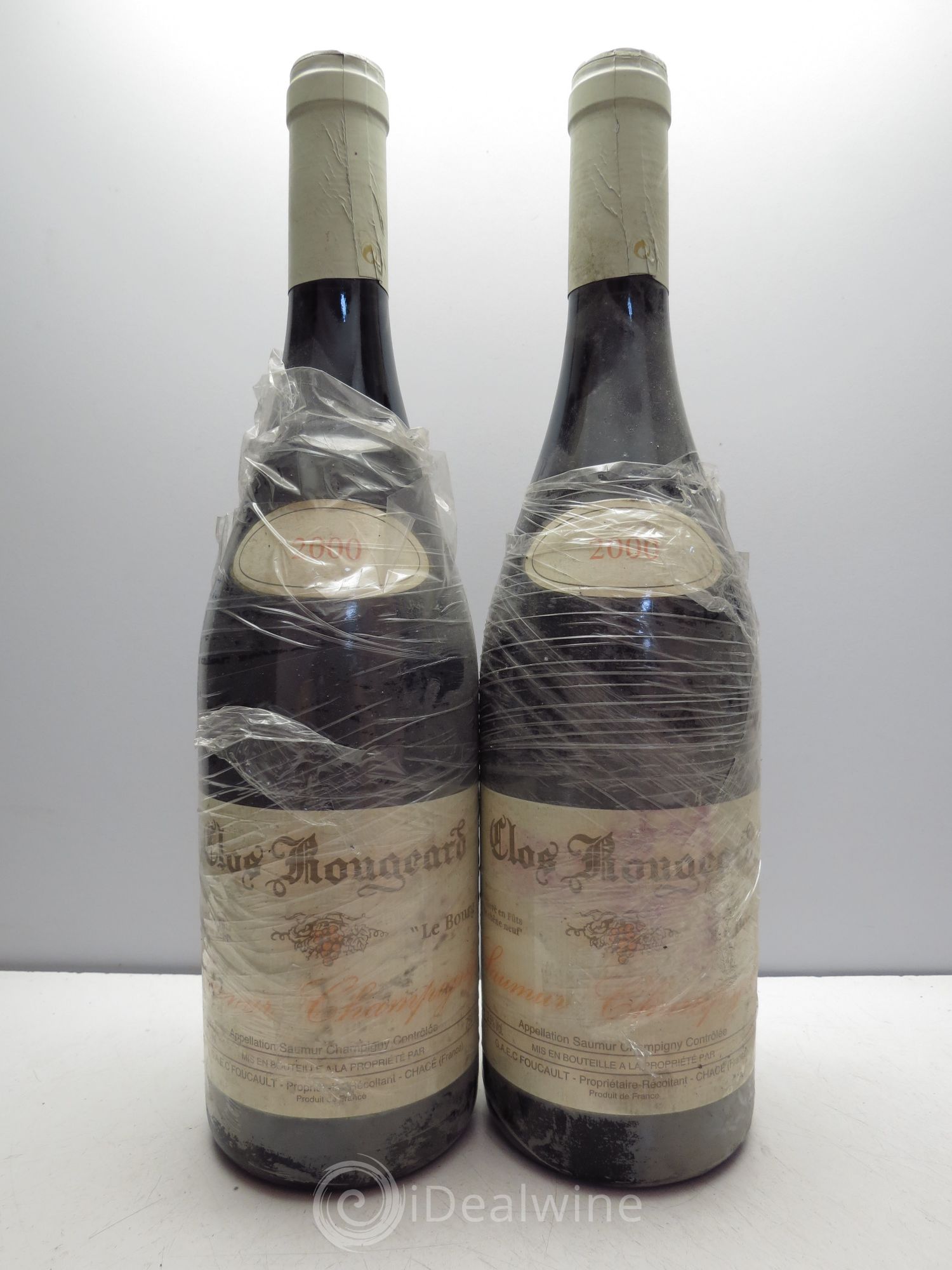 Saumur-Champigny Le Bourg Clos Rougeard 2000 - Lot de 2 bouteilles - 0