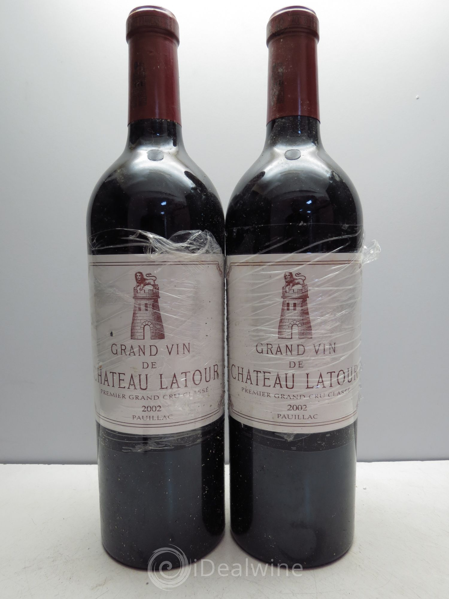 Château Latour 1er Grand Cru Classé 2002 - Lot de 2 bouteilles - 0