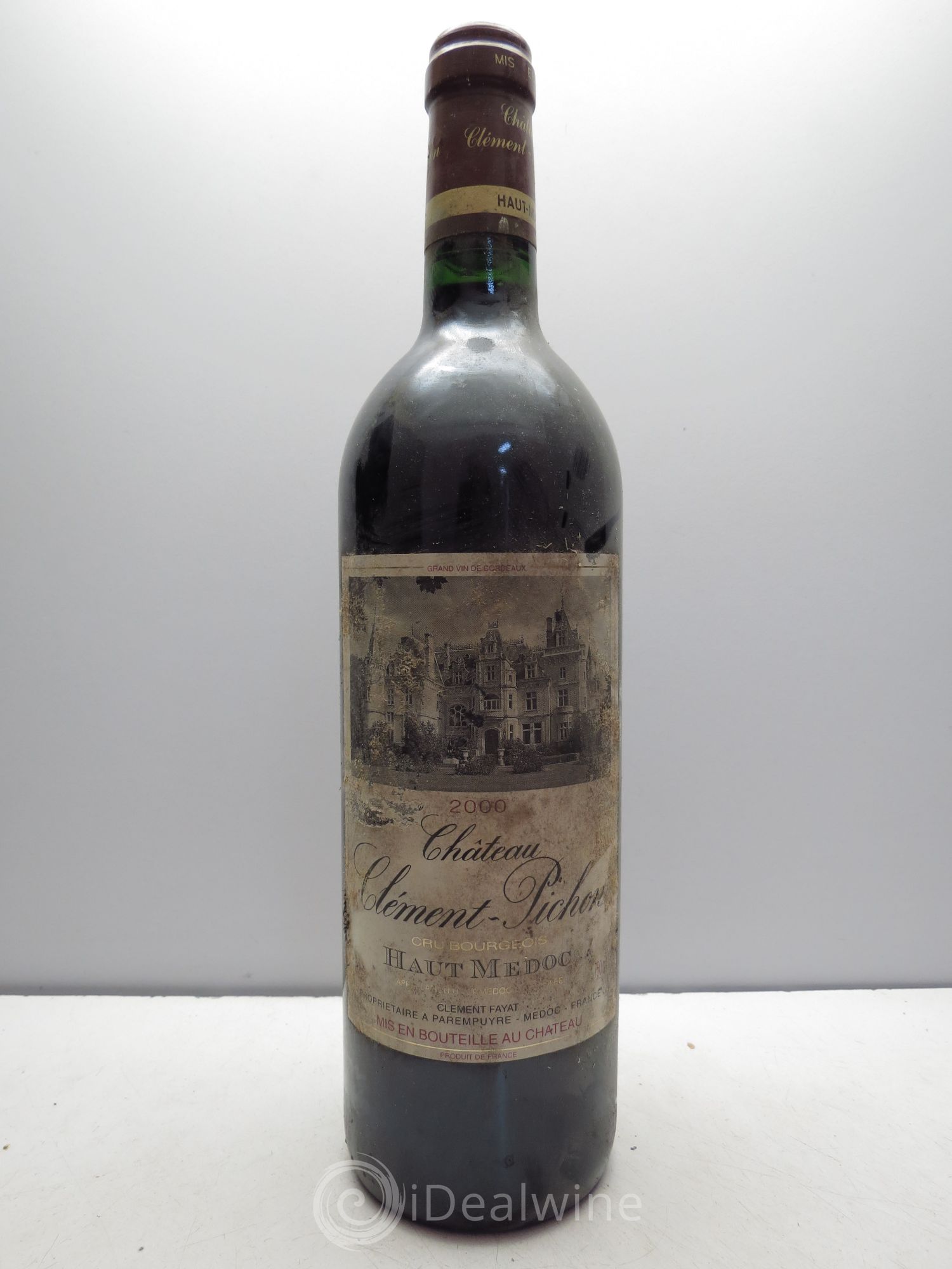 Château Clément-Pichon Cru Bourgeois 2000 - Lot de 1 bouteille - 0