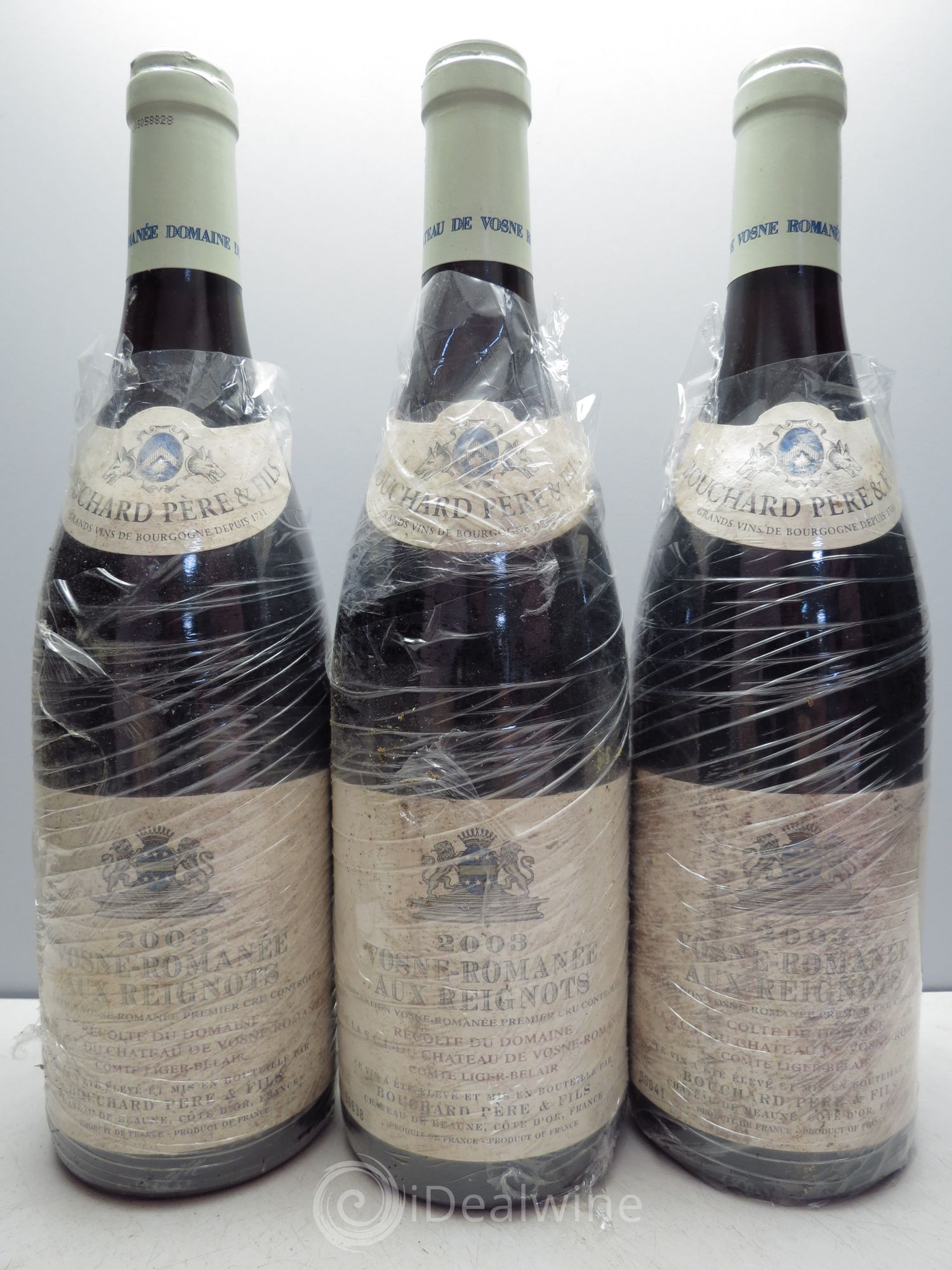 Vosne-Romanée 1er Cru Bouchard Père et Fils 2003 - Lot de 3 bouteilles - 0
