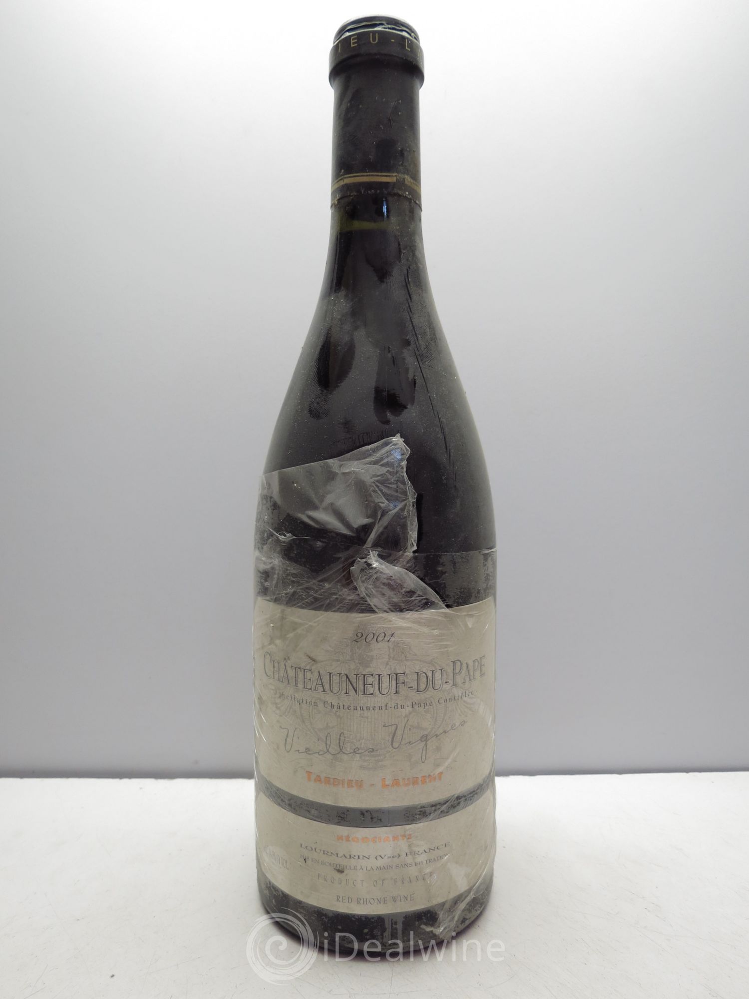 Châteauneuf-du-Pape Tardieu-Laurent Vieilles vignes Famille Tardieu 2001 - Lot de 1 bouteille - 0
