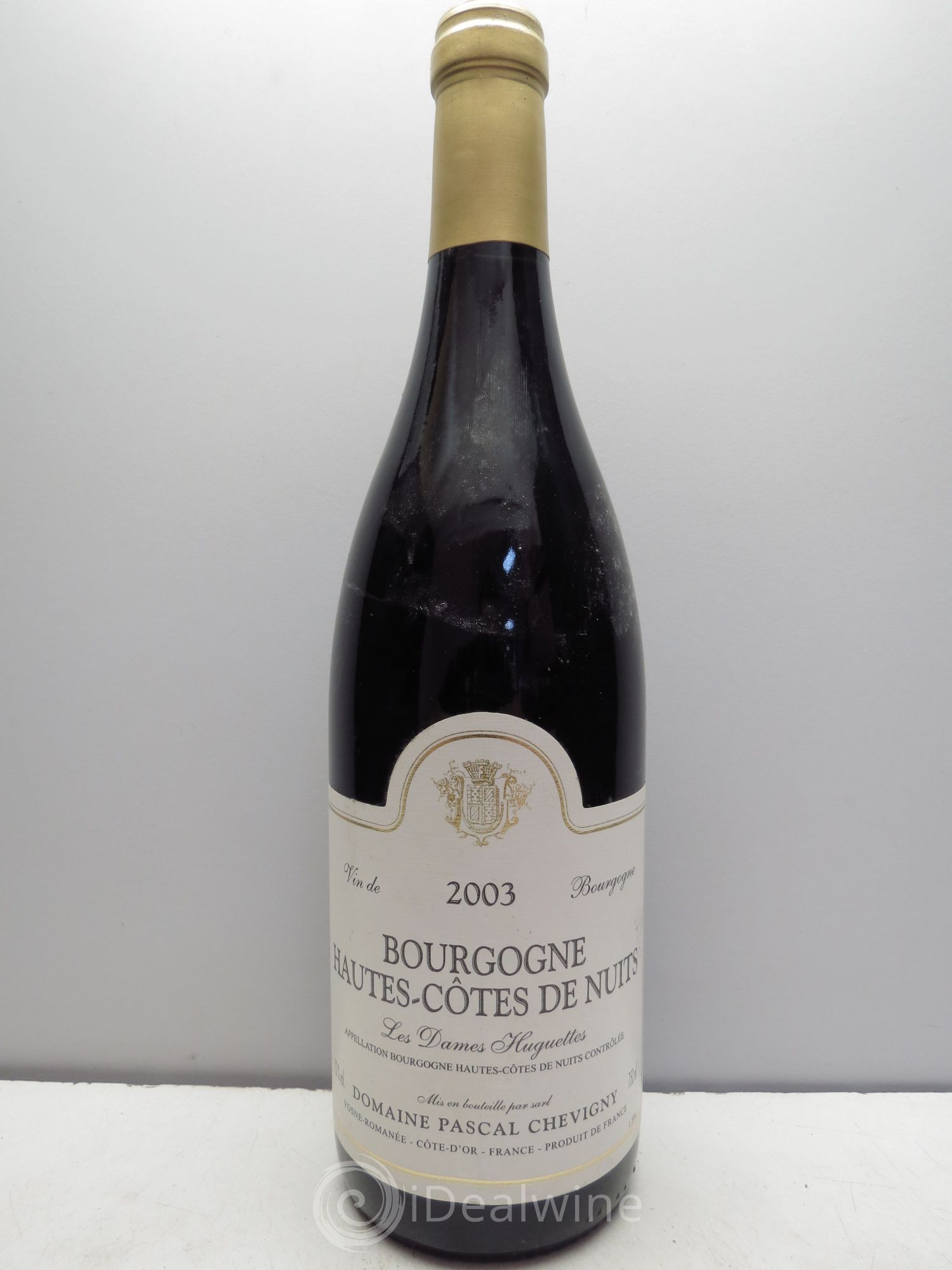 Hautes-Côtes de Nuits Chevigny Pascal Aux Dames Huguette 2003 - Lot de 1 bouteille - 0