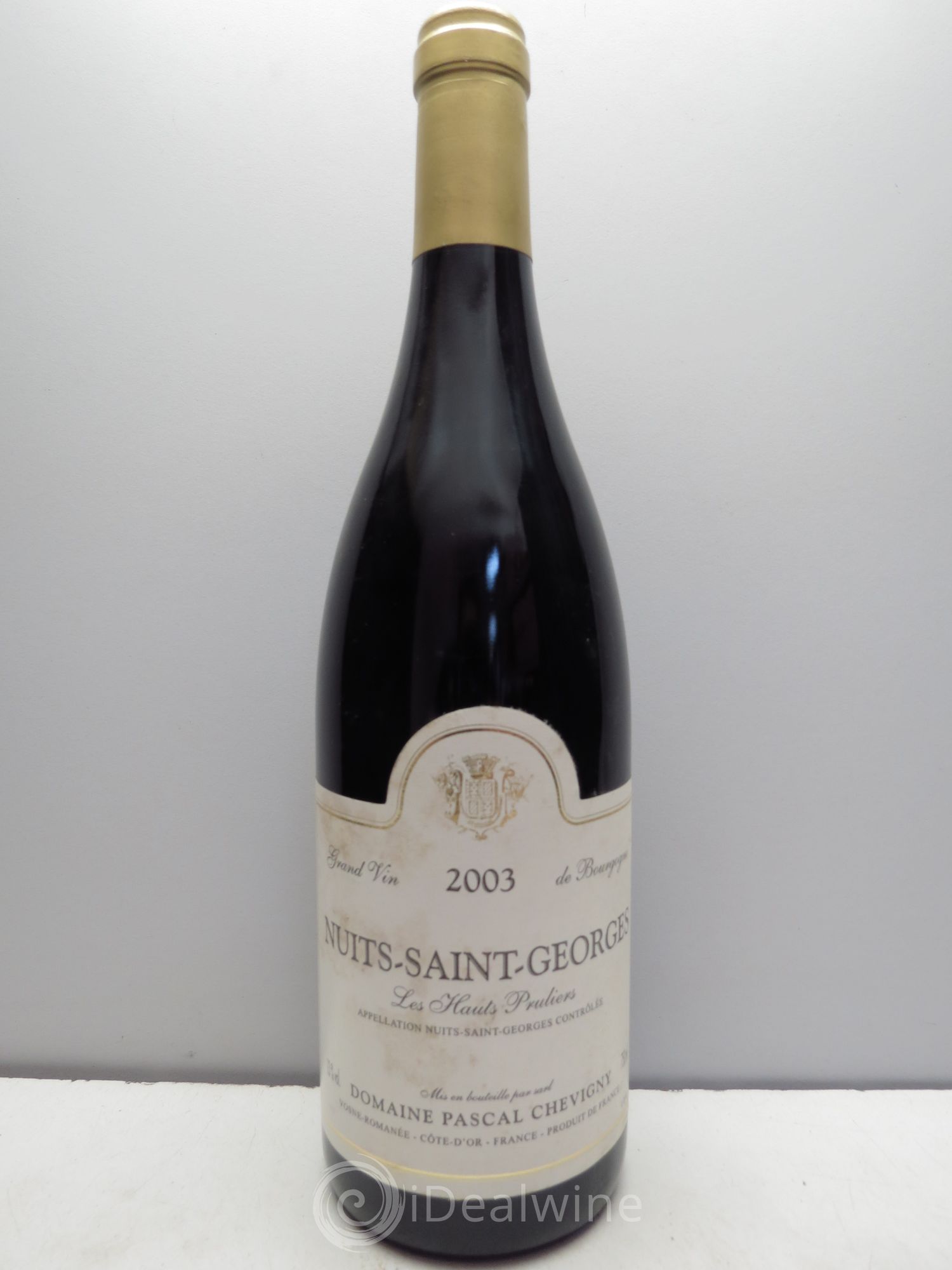 Nuits-Saint-Georges 1er Cru Pascal Chevigny 2003 - Lot de 1 bouteille - 0