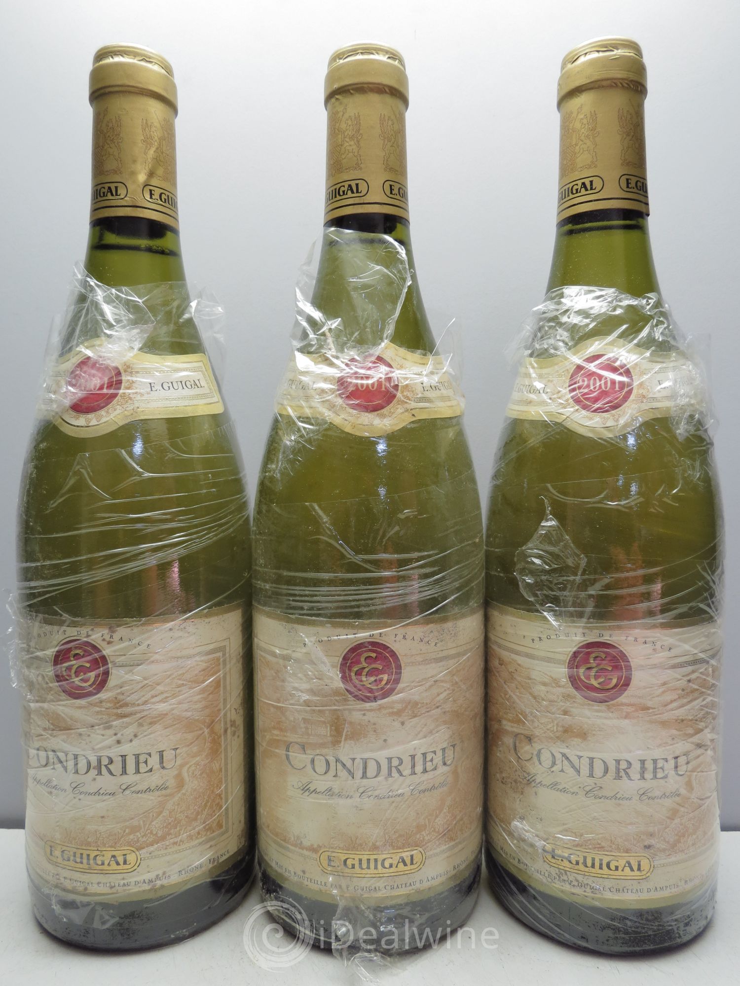 Condrieu Guigal 2001 - Lot de 3 bouteilles - 0