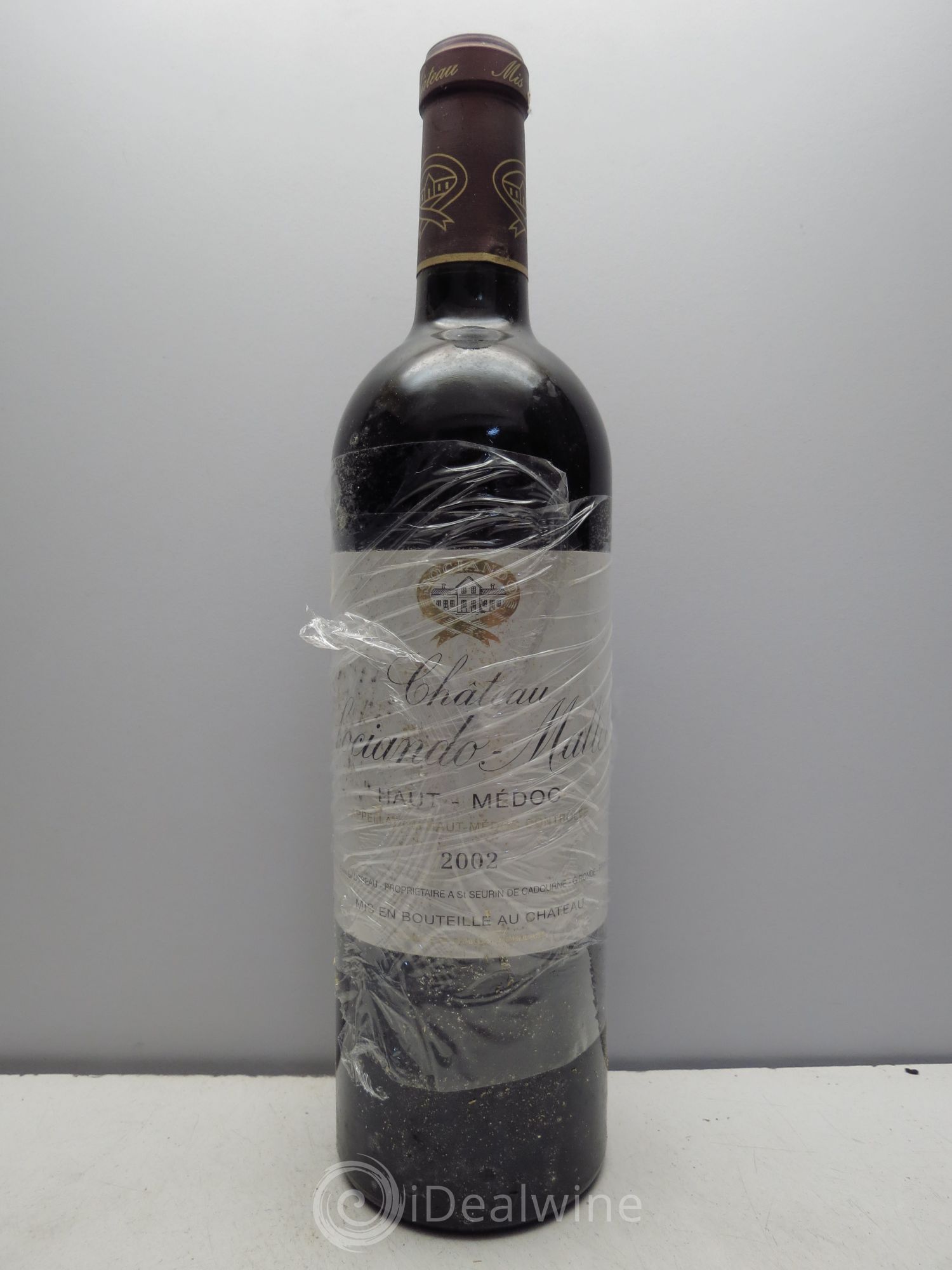 Château Sociando Mallet 2002 - Lot de 12 bouteilles - 0