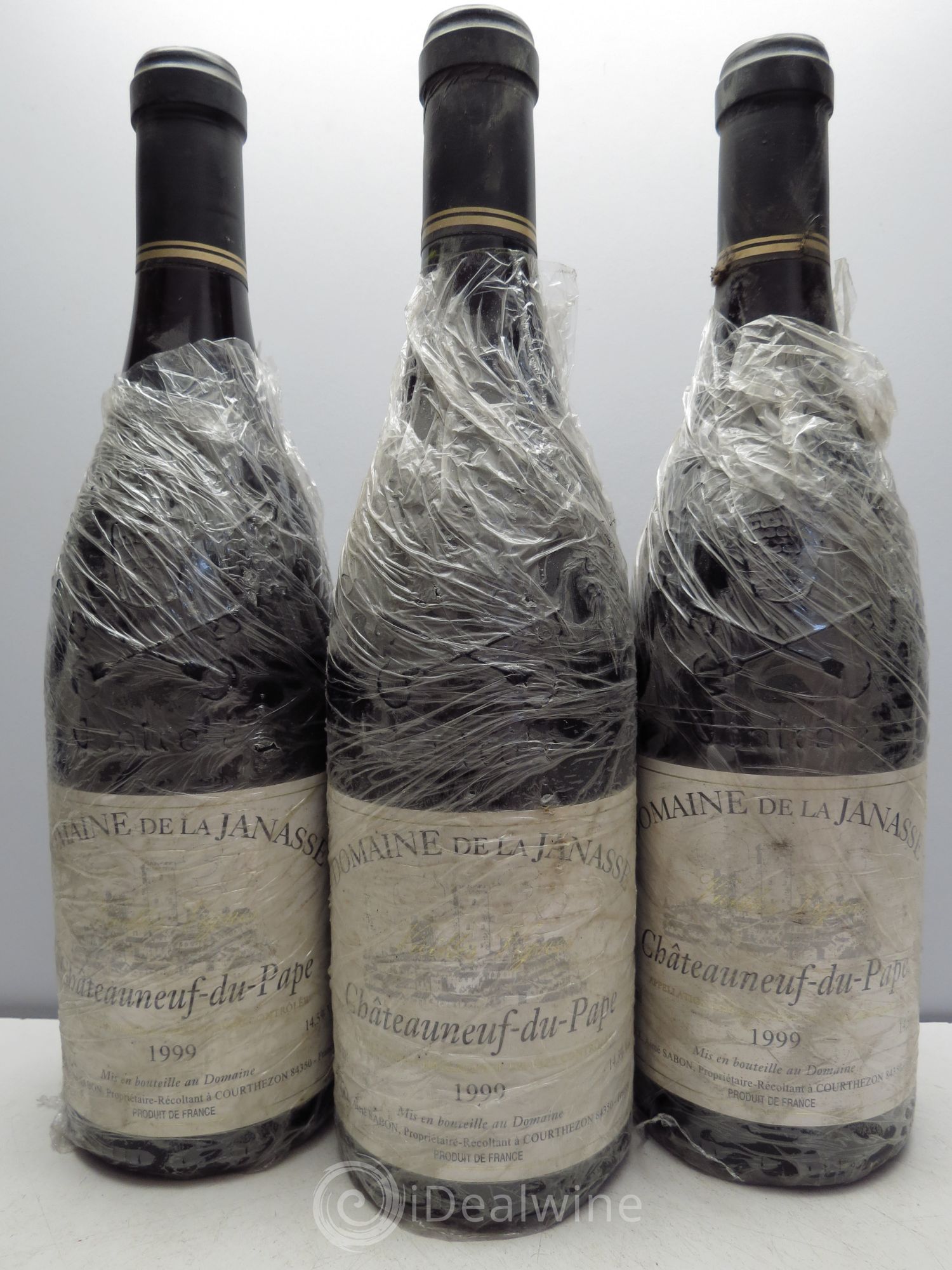 Châteauneuf-du-Pape Cuvée Vieilles Vignes La Janasse (Domaine de) 1999 - Lot de 3 bouteilles - 0