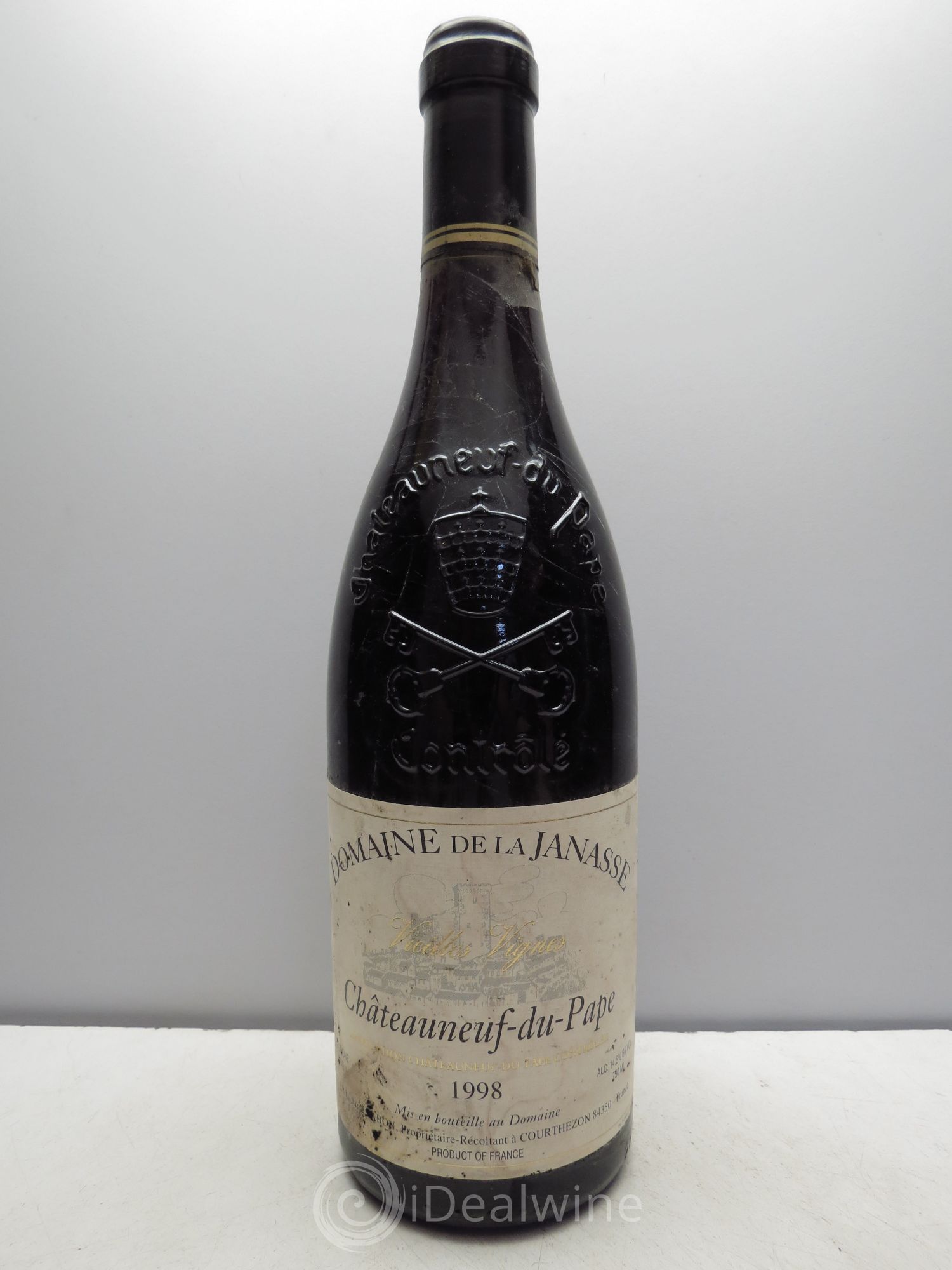 Châteauneuf-du-Pape Cuvée Vieilles Vignes La Janasse (Domaine de) 1998 - Lot de 1 bouteille - 0