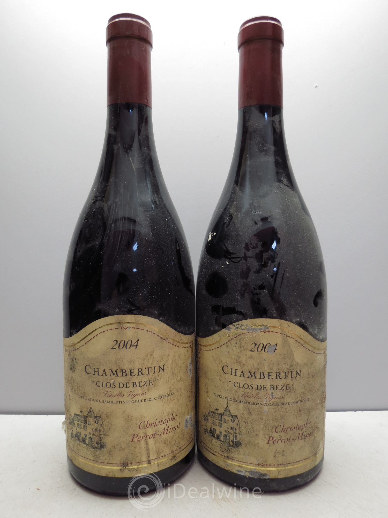 Chambertin Clos de Bèze Grand Cru Vieilles vignes Perrot-Minot 2004 - Lot de 2 bouteilles - 0
