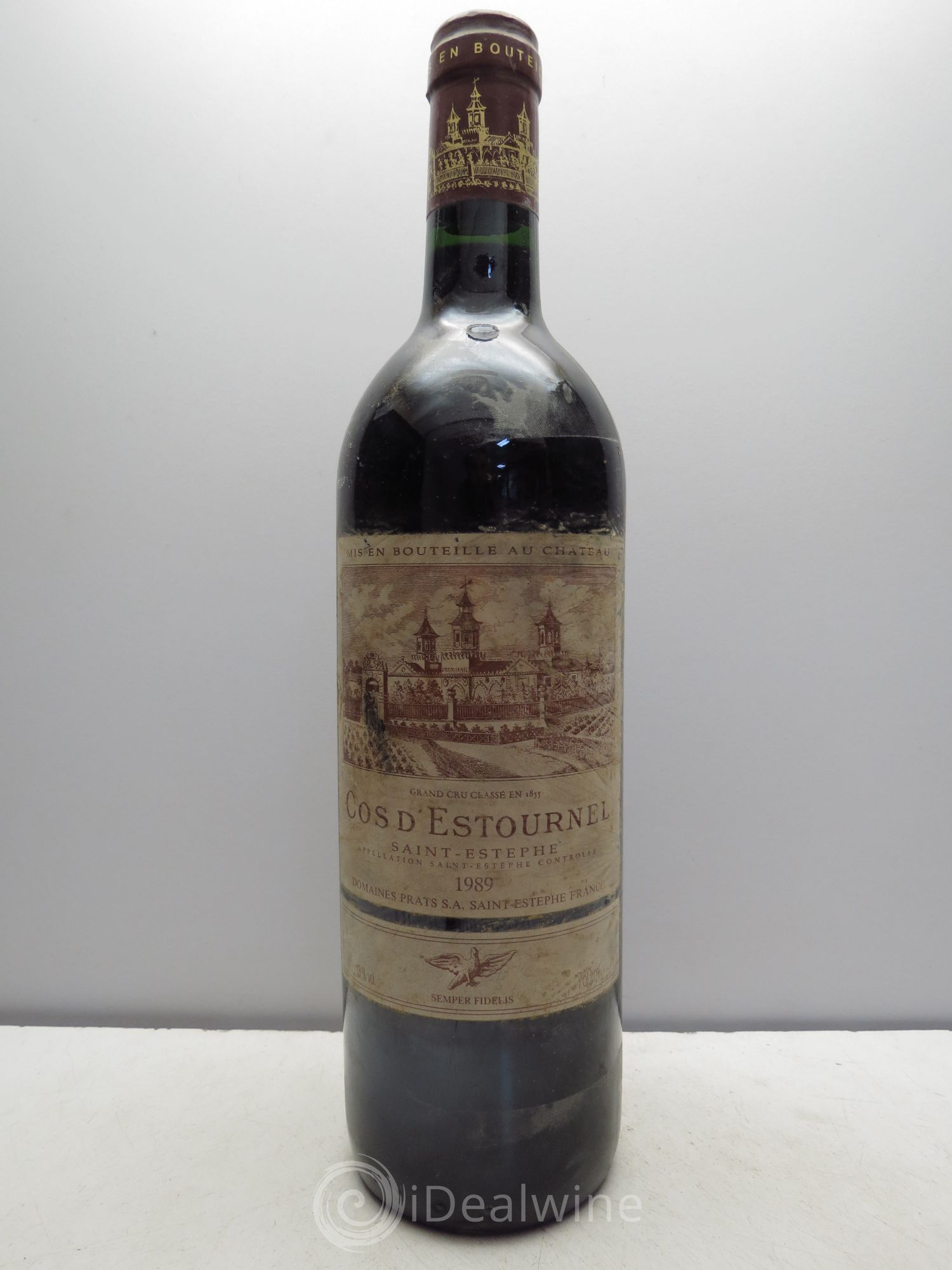 Cos d'Estournel 2ème Grand Cru Classé 1989 - Lot de 1 bouteille - 0