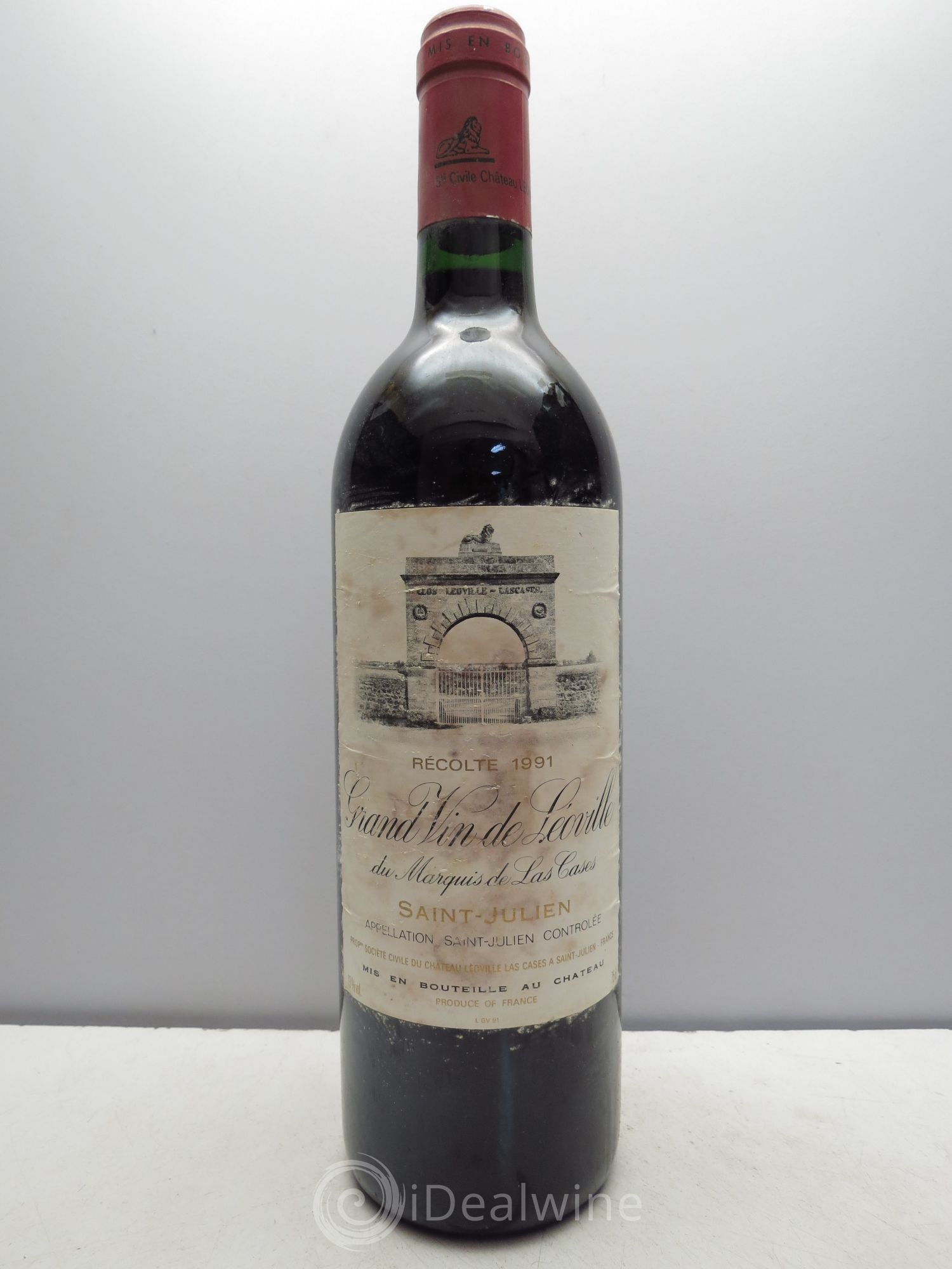 Château Léoville Las Cases 2ème Grand Cru Classé 1991 - Lot de 1 bouteille - 0