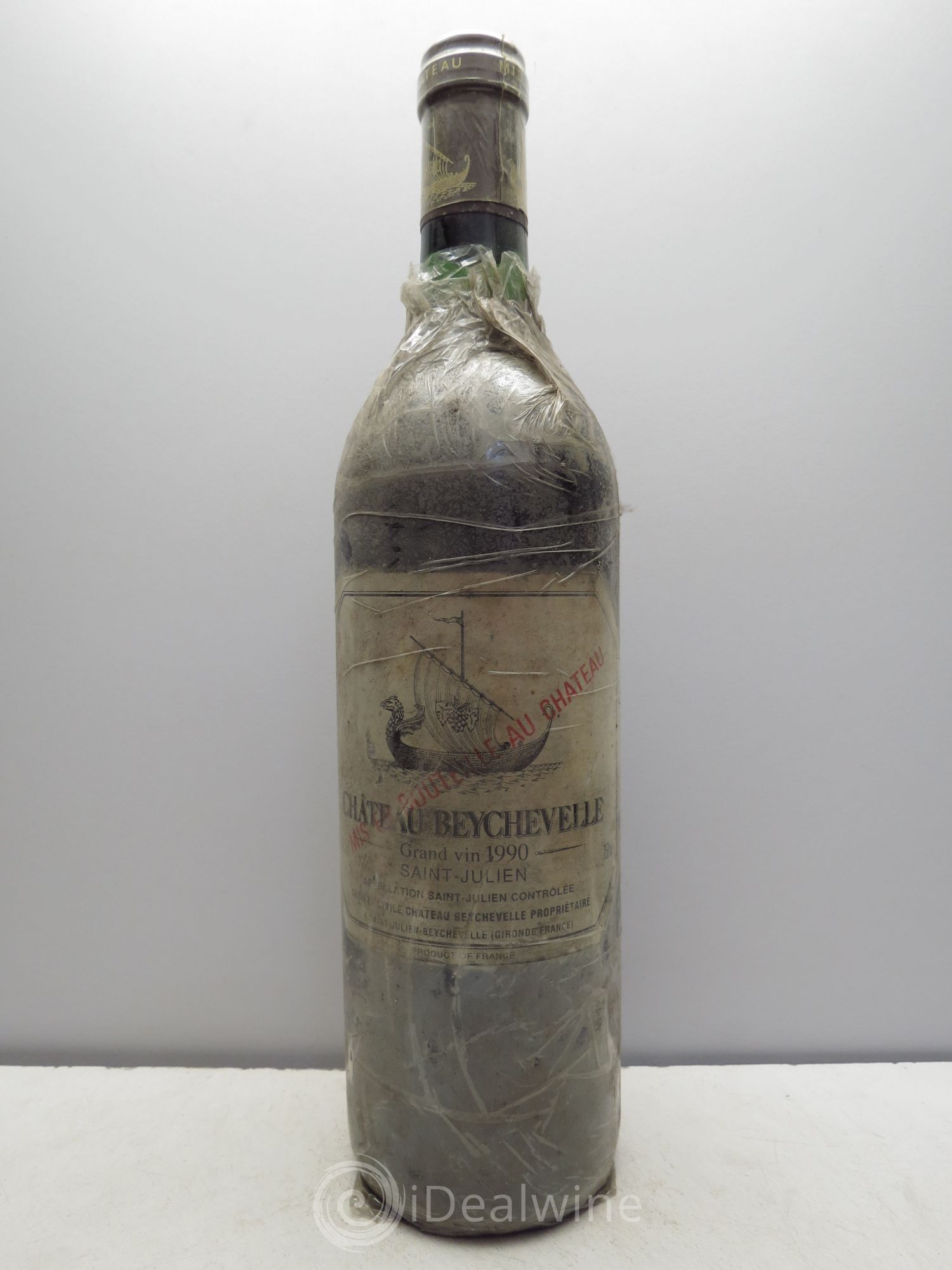 Château Beychevelle 4ème Grand Cru Classé 1990 - Lot de 1 bouteille - 0